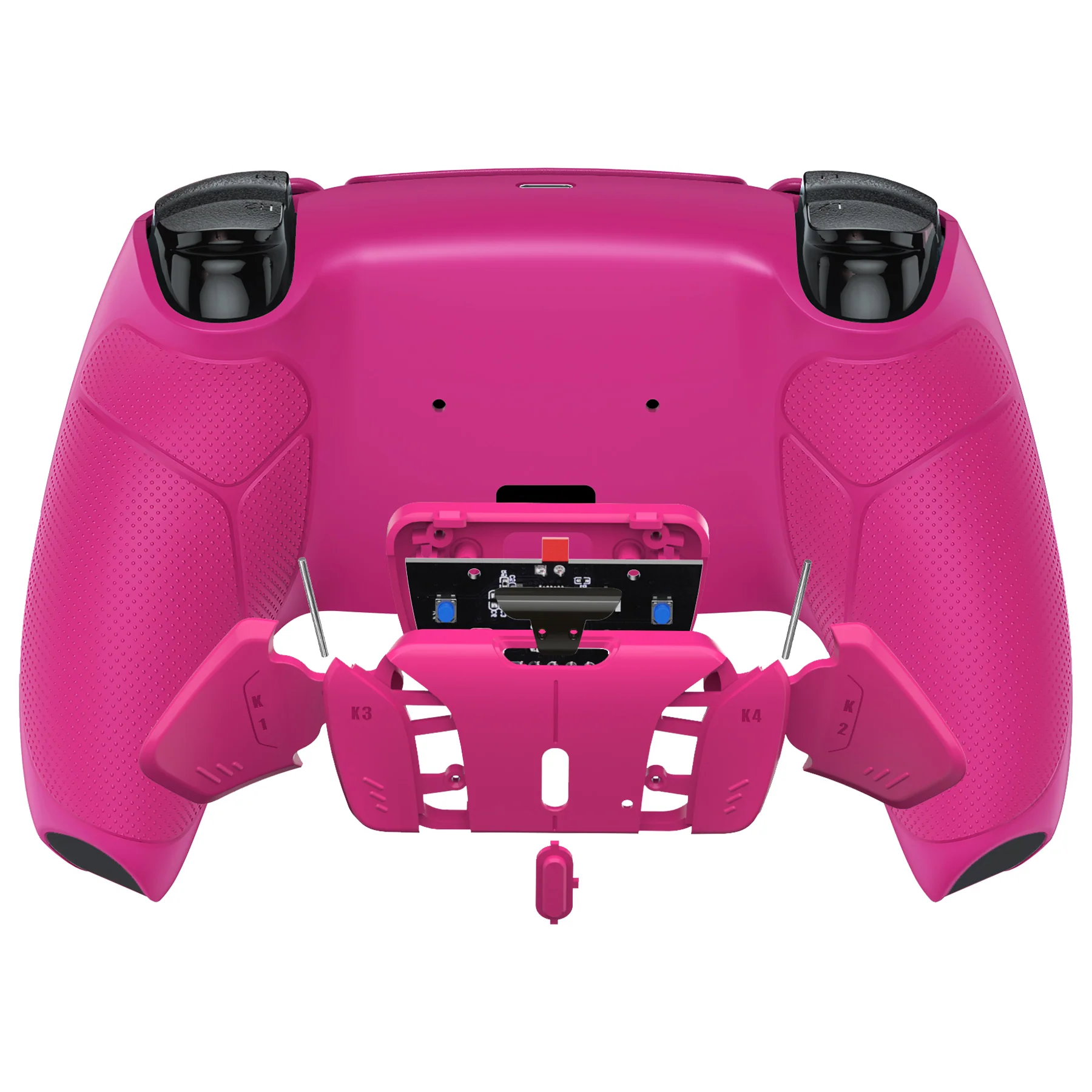 eXtremeRate Remappable RISE4 V3 Remap Kit for PS5 Controller BDM-030/040/050 - Rubberized Nova Pink - Image 6