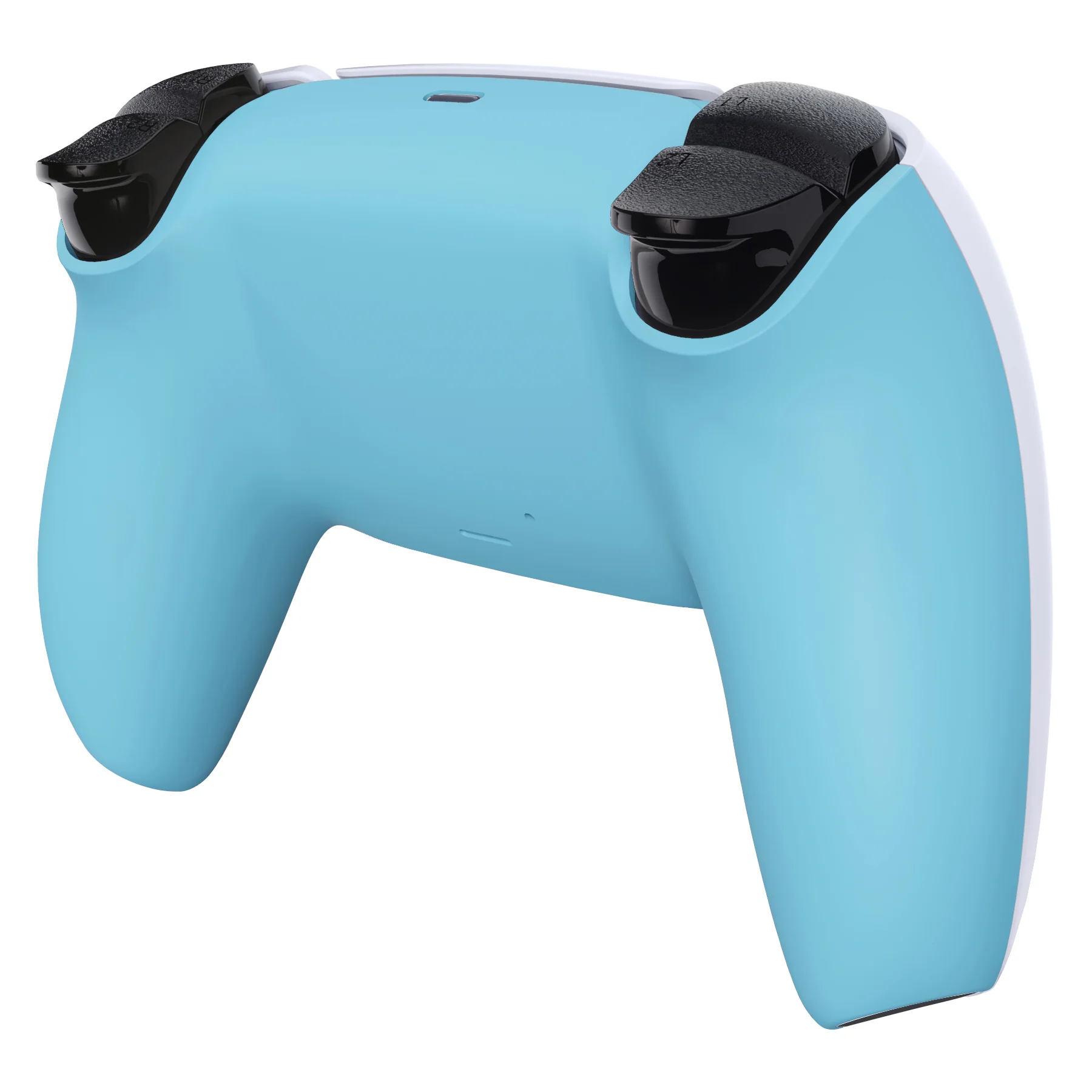 eXtremeRate Replacement Back Housing Bottom Shell Compatible with PS5 Controller BDM-010/020/030/040/050 - Heaven Blue - Image 5