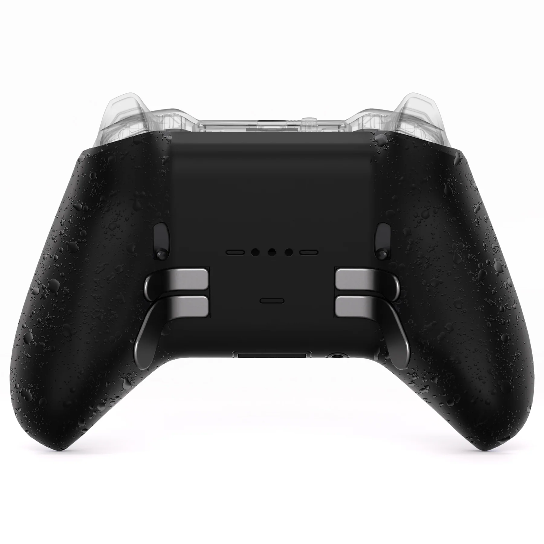 eXtremeRate Replacement Bottom Shell Case for Xbox Elite Series 2 & Elite Series 2 Core Controller Model 1797 - Textured Black
