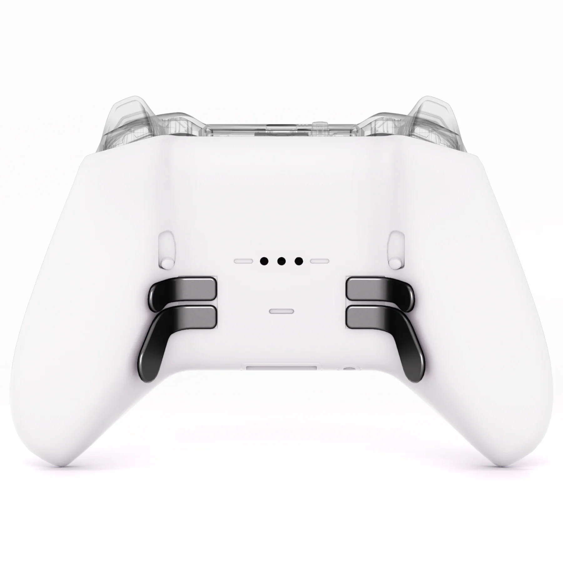 eXtremeRate Replacement Bottom Shell Case for Xbox Elite Series 2 & Elite Series 2 Core Controller Model 1797 - White