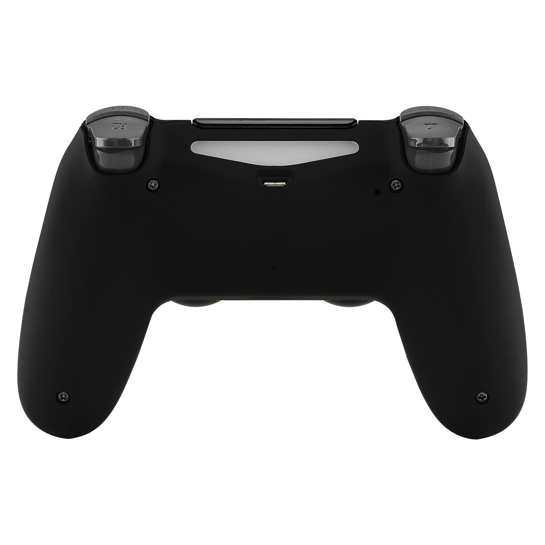 eXtremeRate Replacement Bottom Shell for PS4 Slim Pro Controller Controller (CUH-ZCT2 JDM-040/050/055) - Black - Image 2