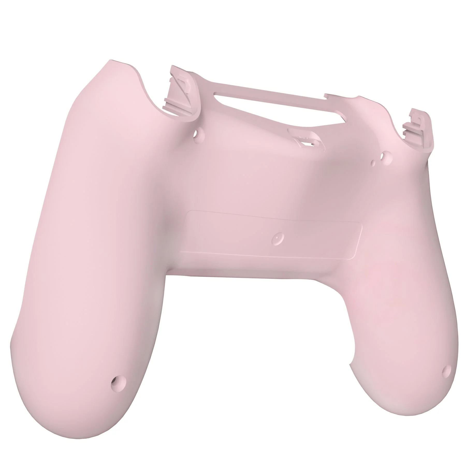 eXtremeRate Replacement Bottom Shell for PS4 Slim Pro Controller Controller (CUH-ZCT2 JDM-040/050/055) - Cherry Blossoms Pink - Image 3