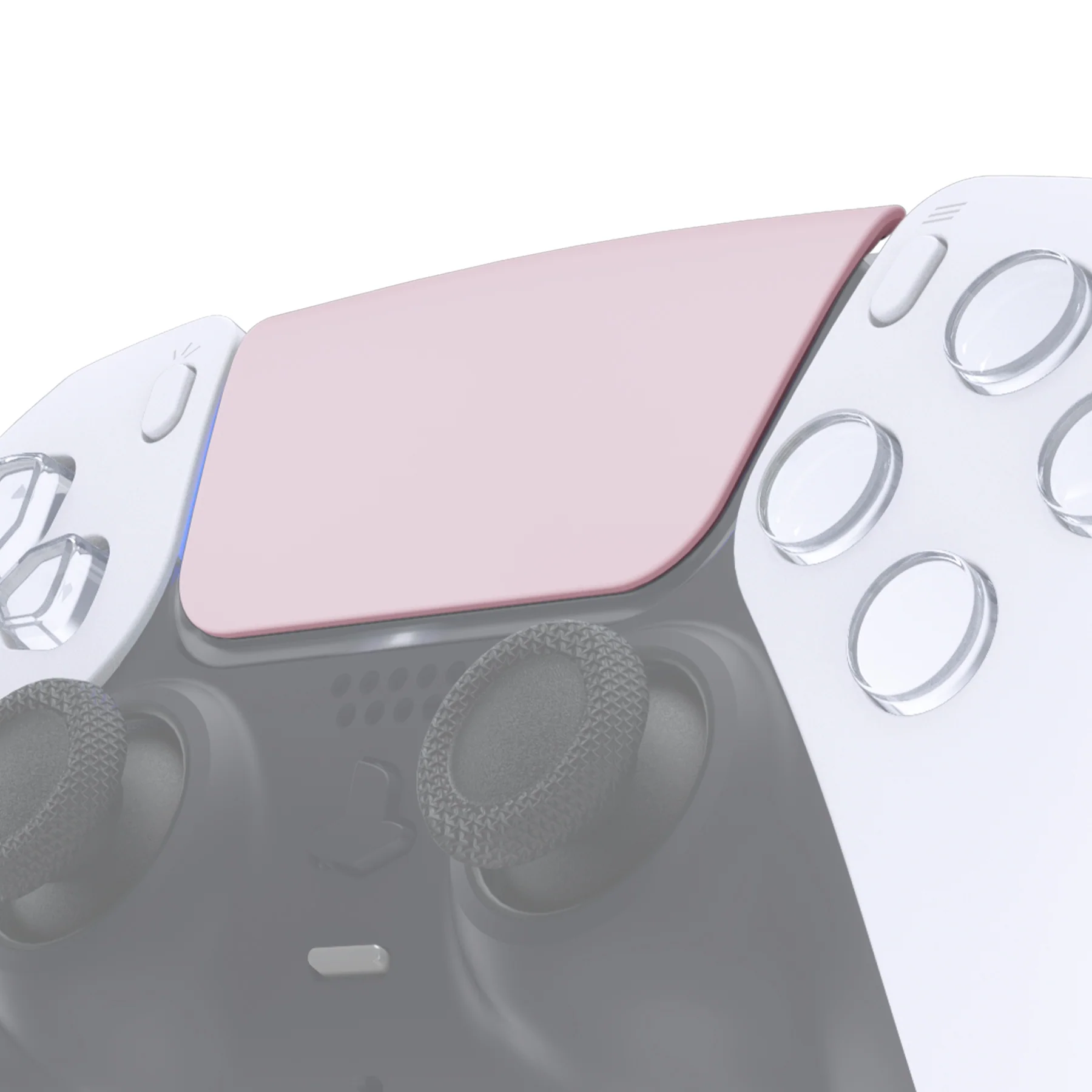 eXtremeRate Replacement Custom Touchpad Cover Compatible with PS5 Controller BDM-010/020/030/040/050/060 - Cherry Blossoms Pink