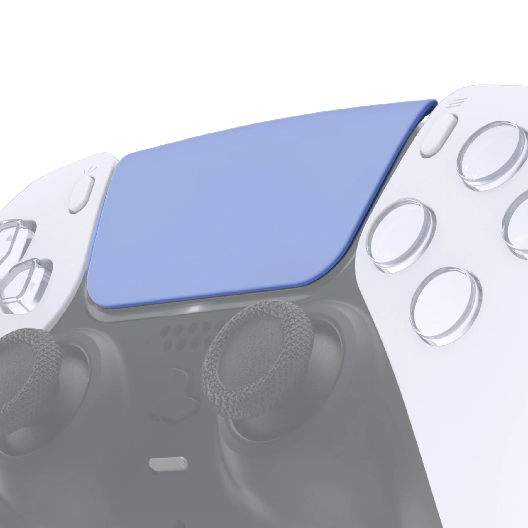 eXtremeRate Replacement Custom Touchpad Cover Compatible with PS5 Controller BDM-010/020/030/040/050/060 - Light Violet