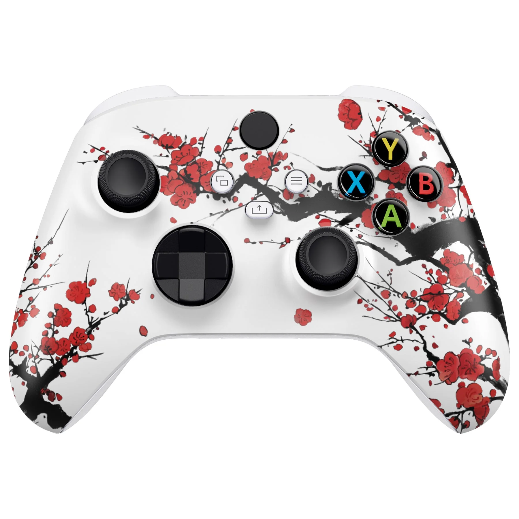 eXtremeRate Replacement Front Housing Shell for Xbox Series X & S Controller - Winter Blossom