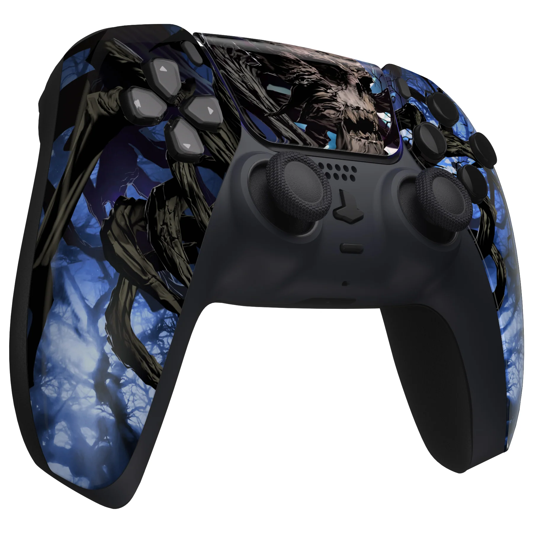 eXtremeRate Replacement Front Housing Shell with Touchpad Compatible with PS5 Controller BDM-010/020/030/040/050 - Glow in Dark - The Awakening of the Earth Lord - Image 6