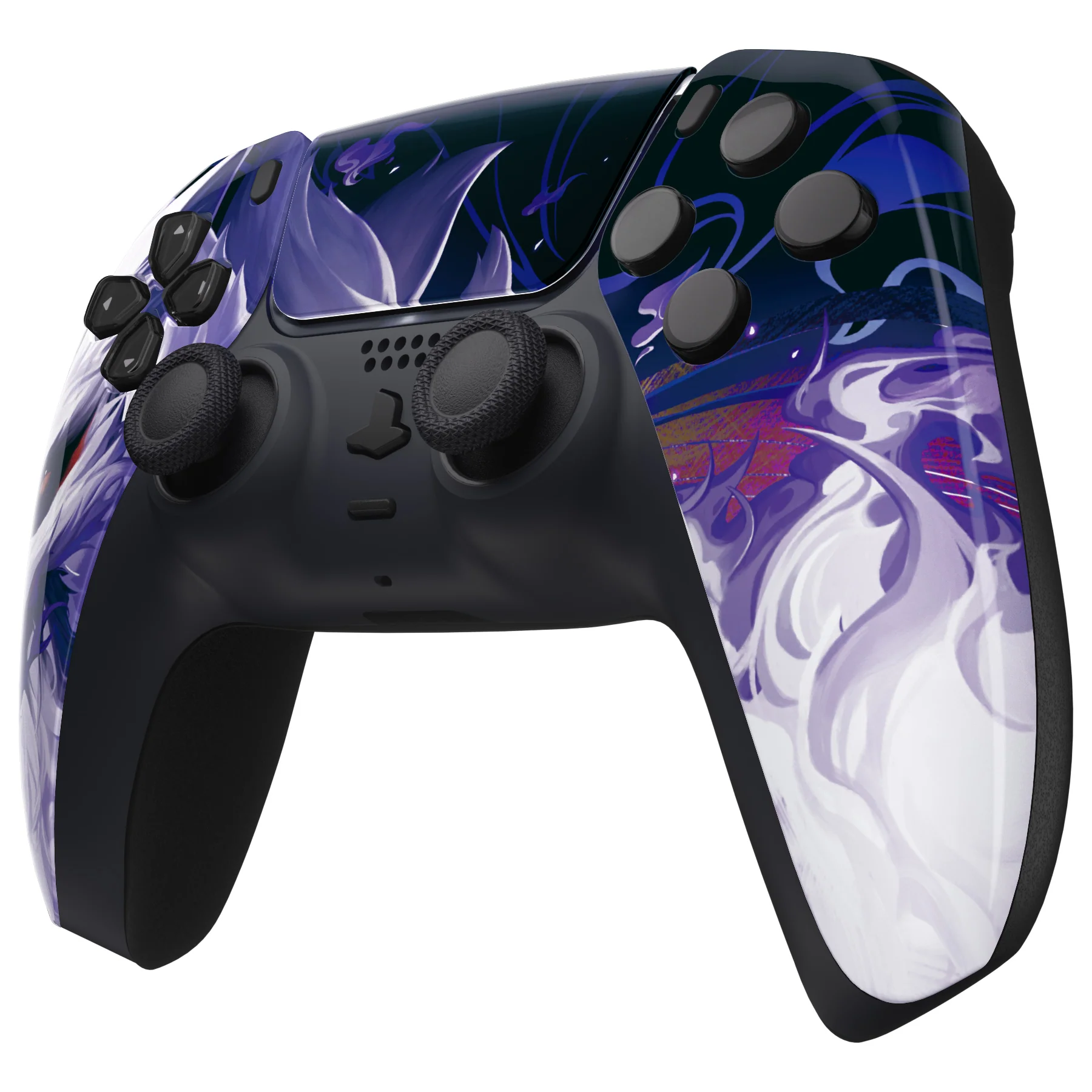 eXtremeRate Replacement Front Housing Shell with Touchpad Compatible with PS5 Controller BDM-010/020/030/040/050 - Nine-tailed Fox - Image 4