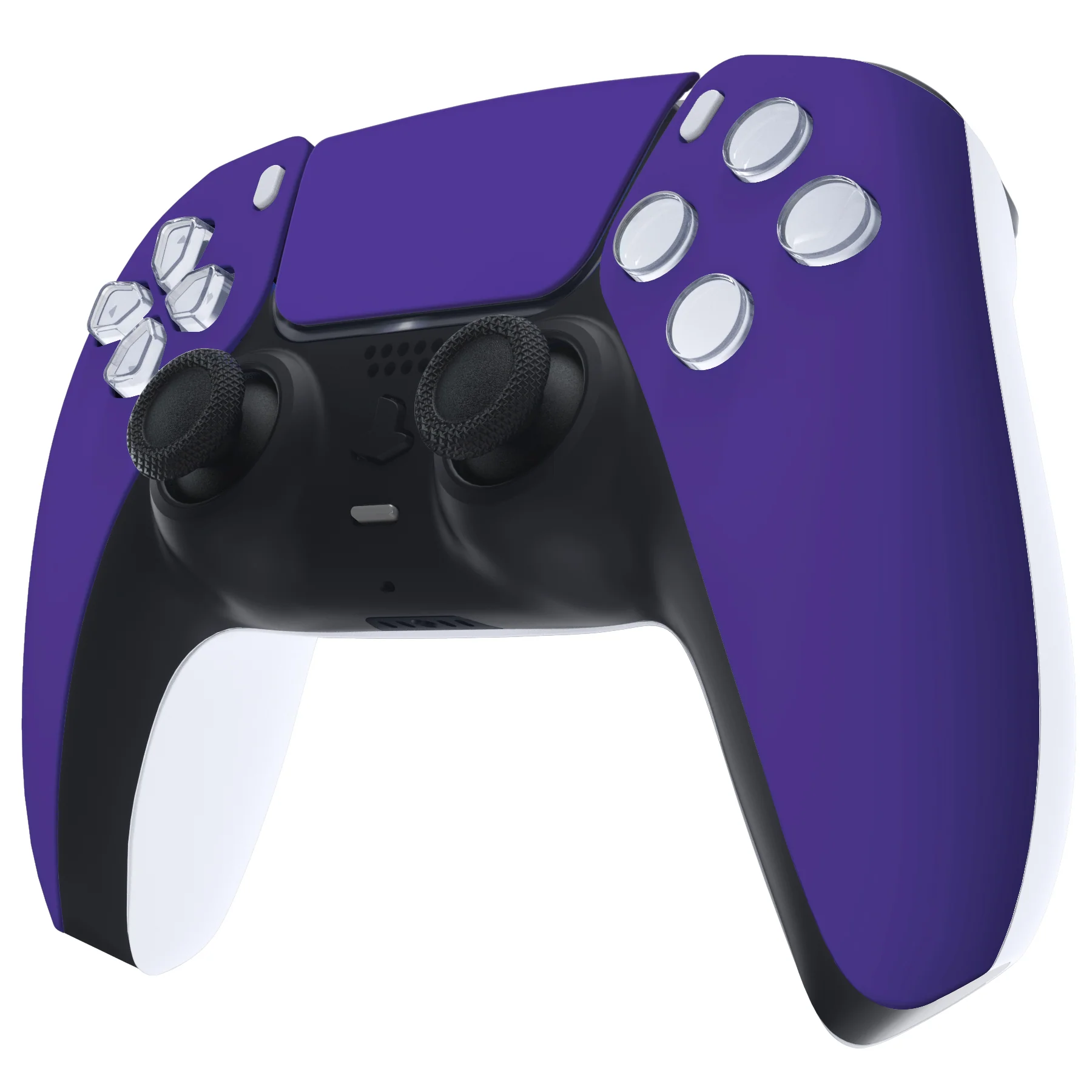 eXtremeRate Replacement Front Housing Shell with Touchpad Compatible with PS5 Controller BDM-010/020/030/040/050 - Purple - Image 4