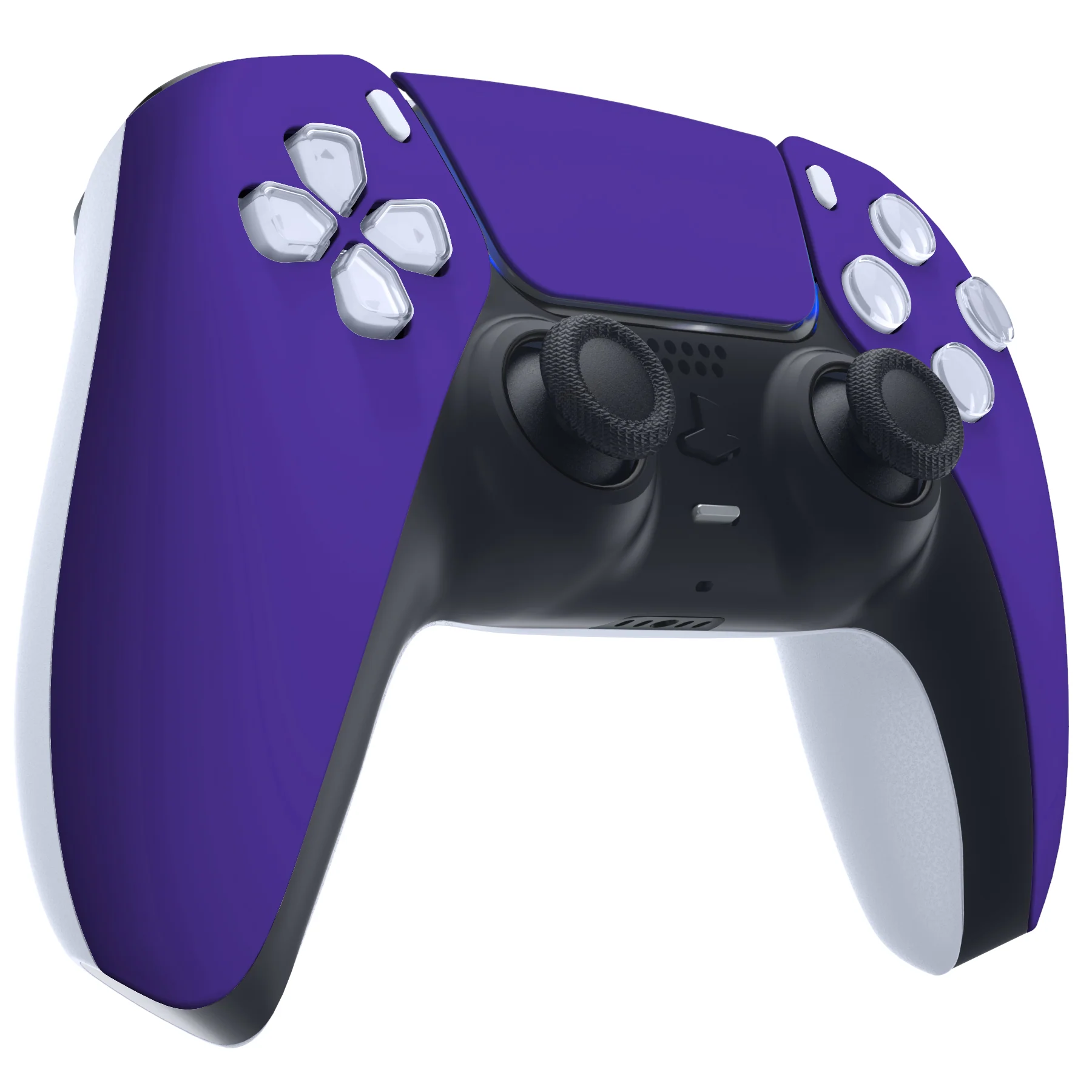 eXtremeRate Replacement Front Housing Shell with Touchpad Compatible with PS5 Controller BDM-010/020/030/040/050 - Purple - Image 5