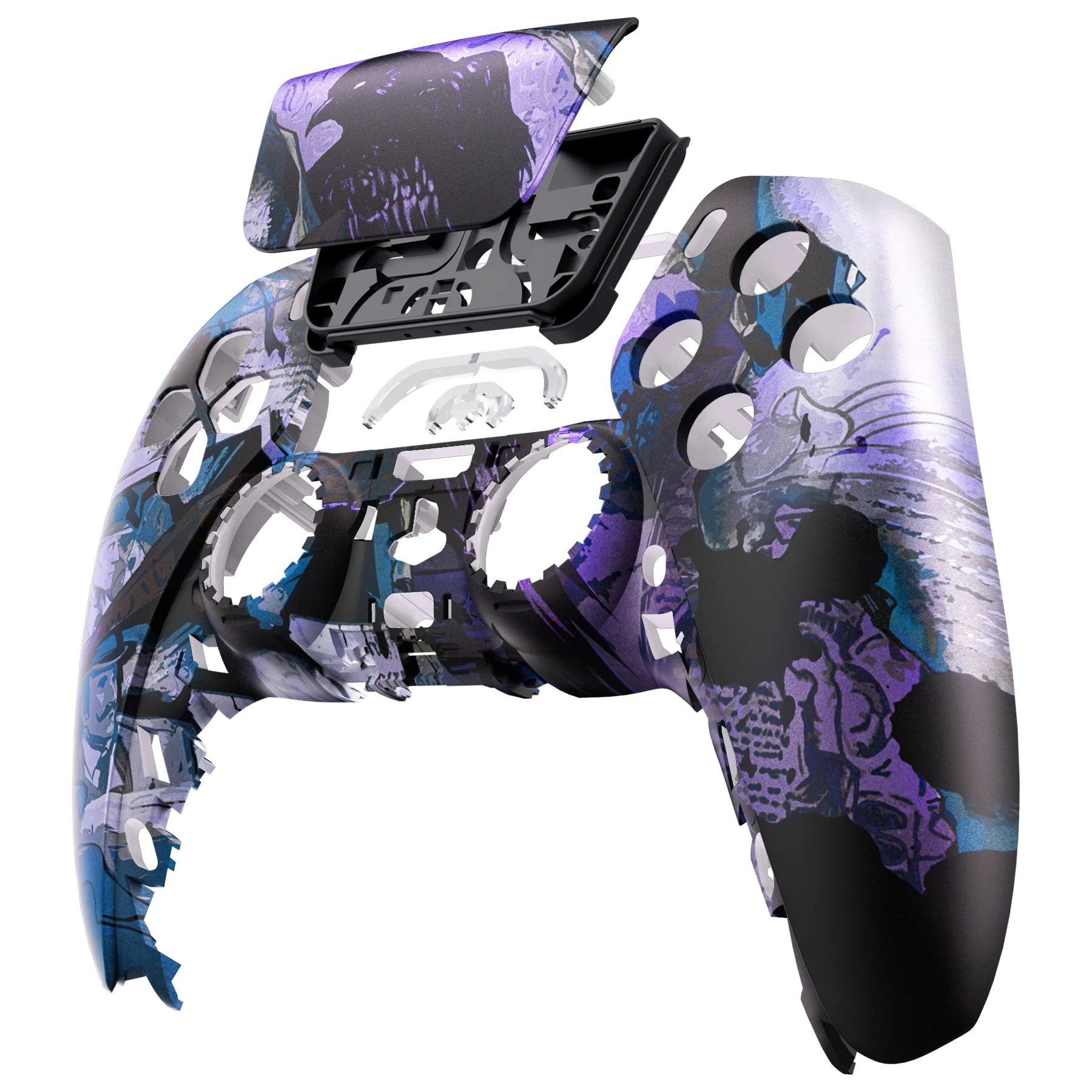 eXtremeRate Replacement Front Housing Shell with Touchpad Compatible with PS5 Controller BDM-010/020/030/040/050 - The Great Detective - Image 8