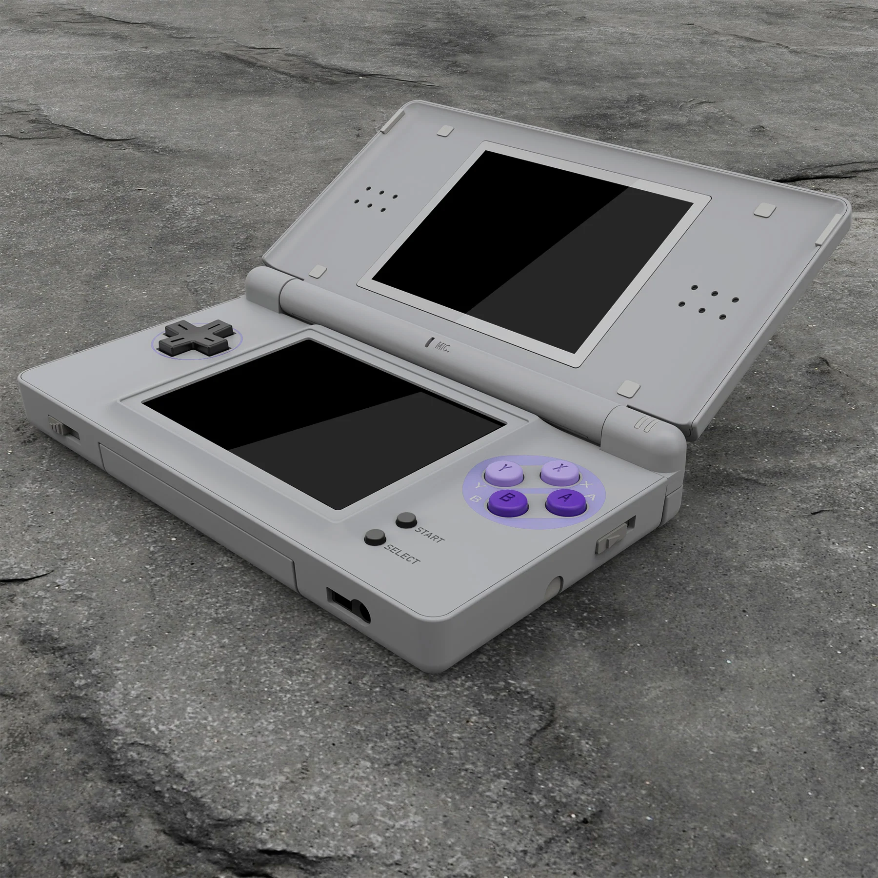 eXtremeRate Replacement Full Housing Shell & Buttons with Screen Lens for Nintendo DS Lite NDSL - Classic SNES Style - Image 7
