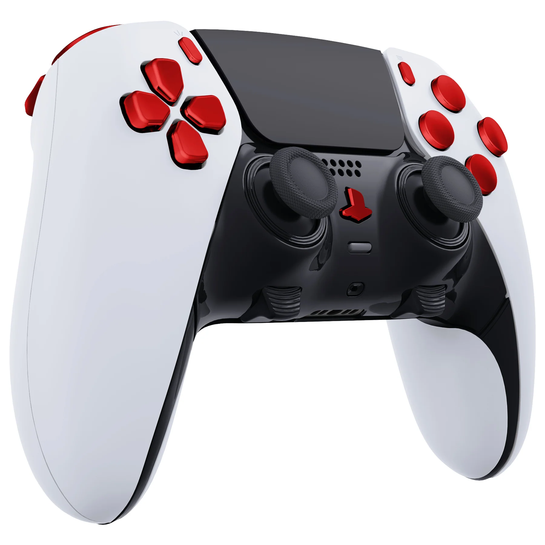eXtremeRate Replacement Full Set Buttons Compatible with PS5 Edge Controller - Chrome Red - Image 5