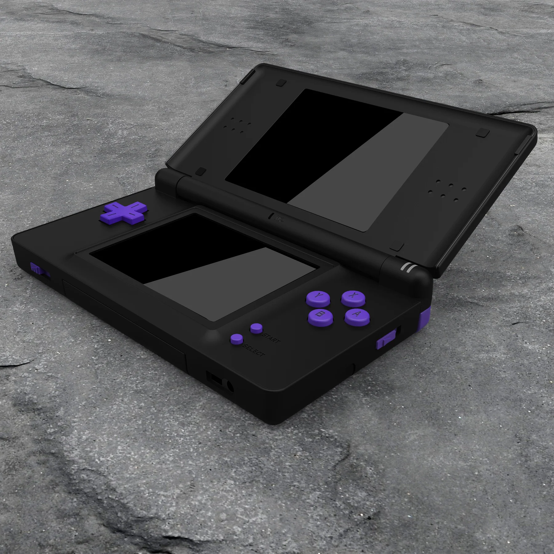 eXtremeRate Replacement Full Set Buttons for Nintendo DS Lite NDSL - Purple - Image 6
