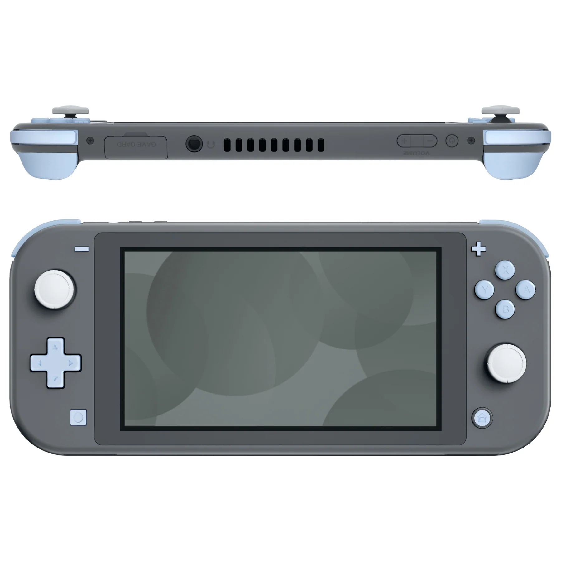 eXtremeRate Replacement Full Set Buttons for NS Switch Lite - Sky Blue
