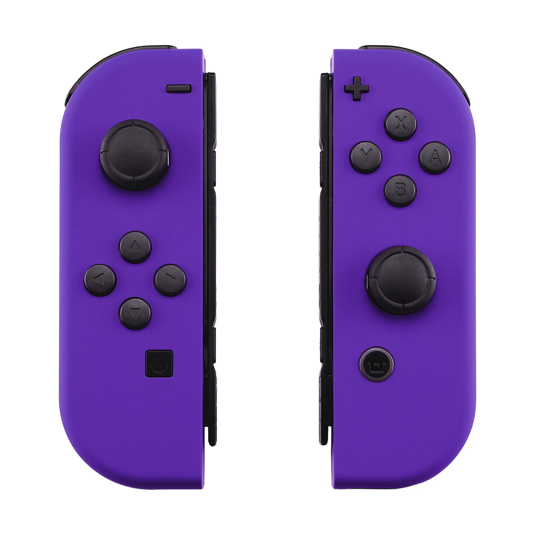 eXtremeRate Replacement Full Set Shell Case with Buttons for Joycon of NS Switch - Purple