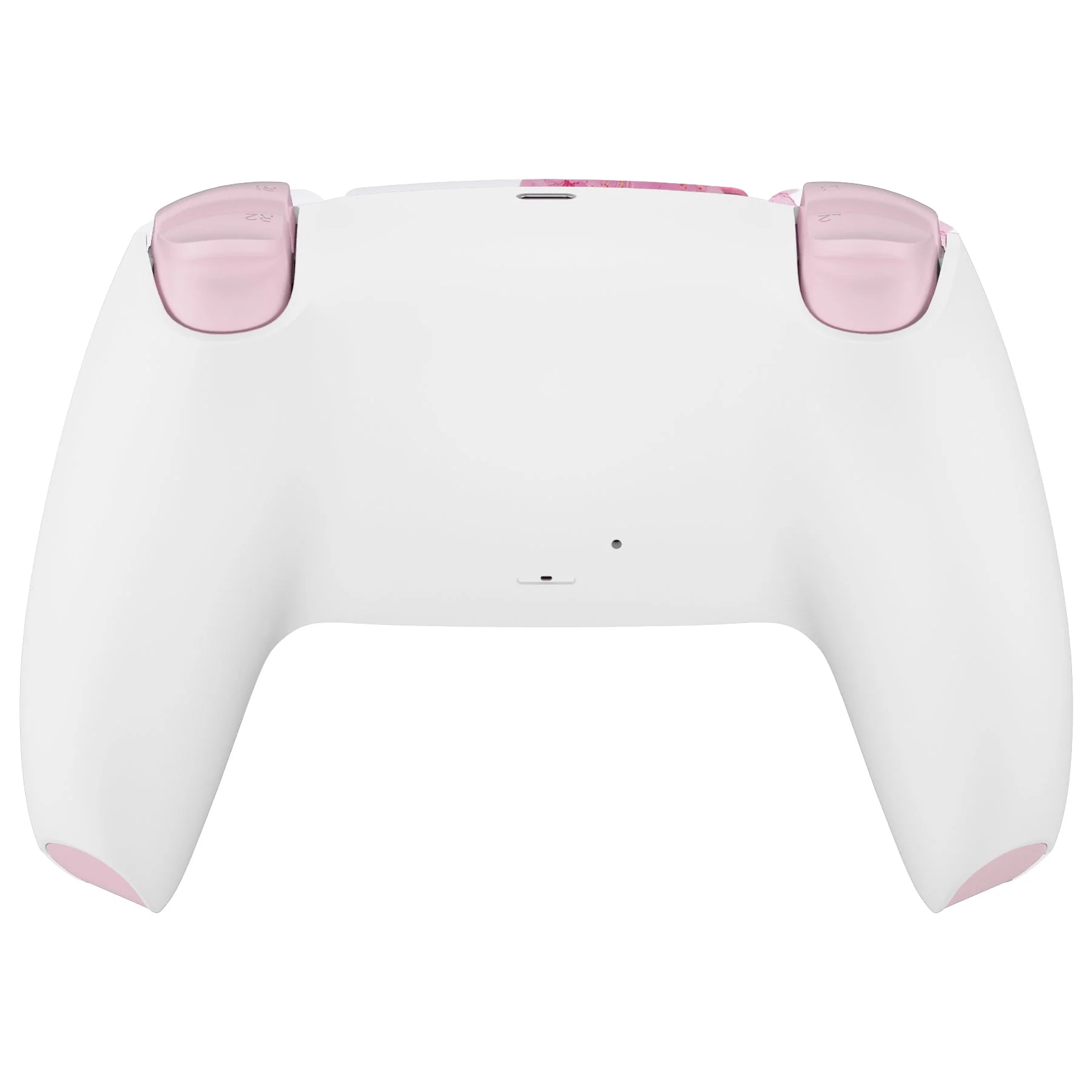 eXtremeRate Replacement Full Set Shells with Buttons Compatible with PS5 Controller BDM-030/040/050 - Cherry Blossom Whisper - Image 6