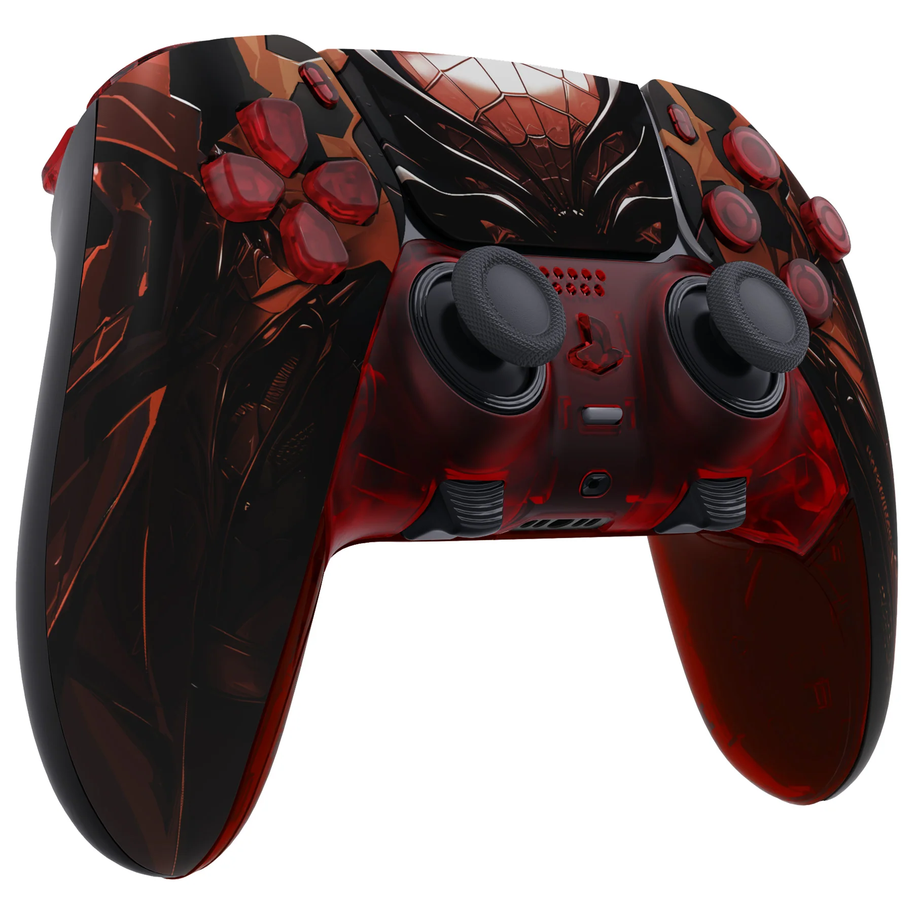 eXtremeRate Replacement Full Set Shells with Buttons Compatible with PS5 Edge Controller - Spider Armor - Image 6