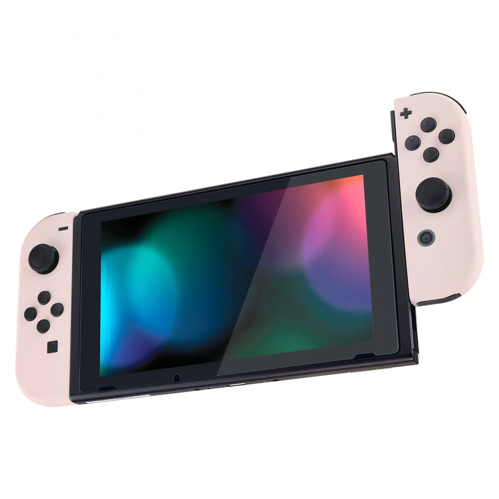 eXtremeRate Replacement Full Set Shells with Buttons for Nintendo Switch - Cherry Blossoms Pink - Image 8