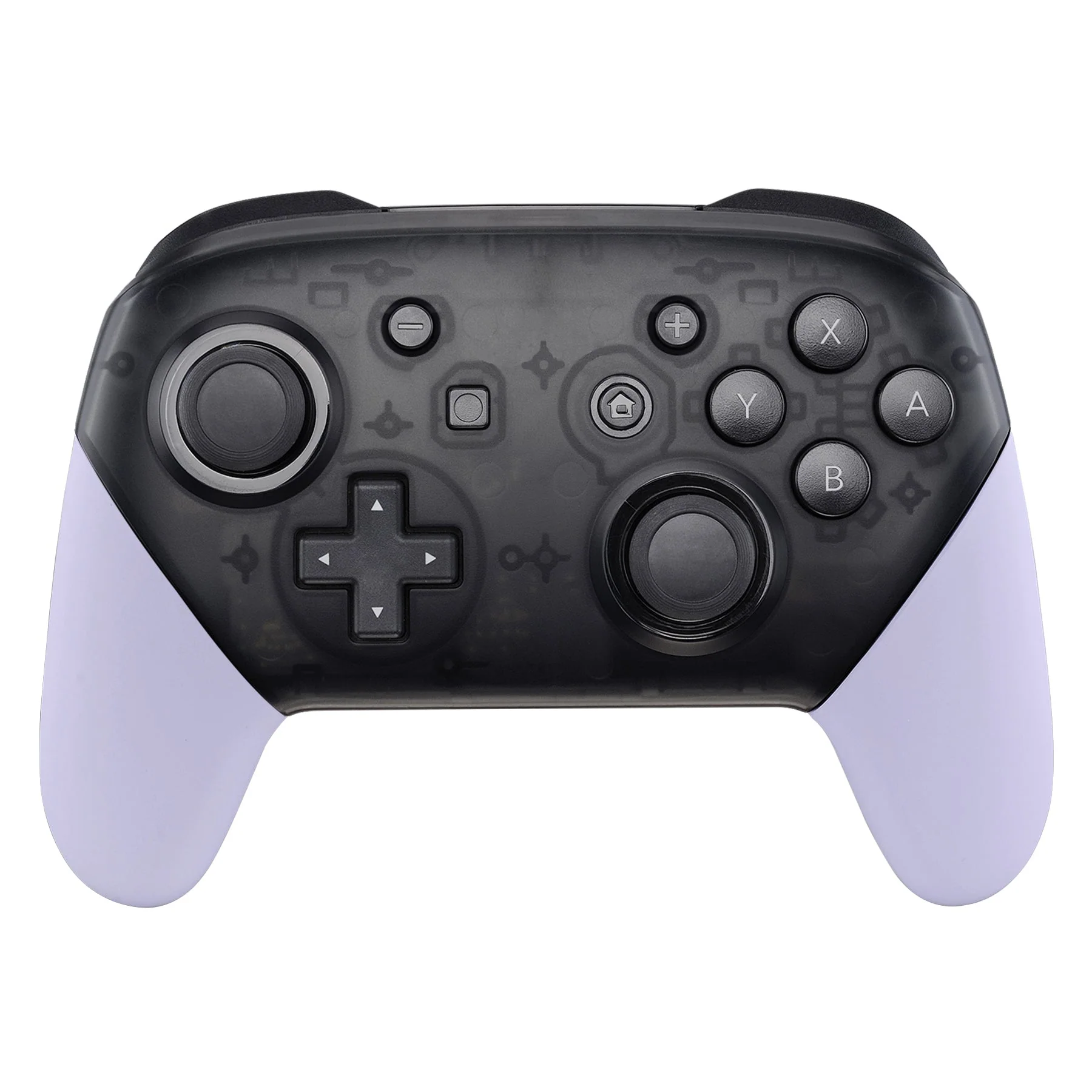 eXtremeRate Replacement Handle Grips for Nintendo Switch Pro Controller - Light Violet