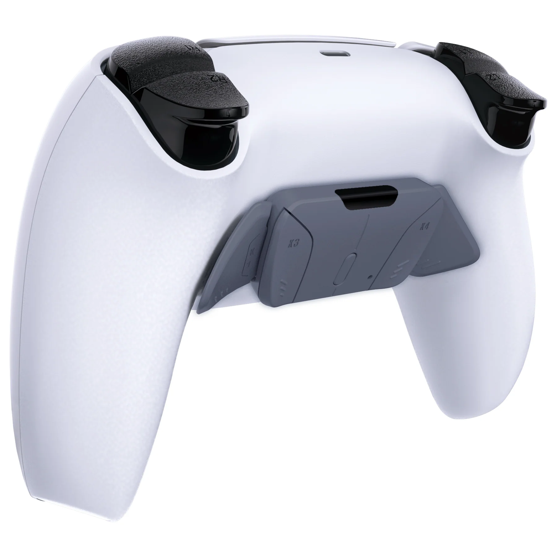 eXtremeRate Replacement Redesigned K1 K2 K3 K4 Back Buttons Housing Shell for eXtremeRate RISE4 Remap Kit, Compatible with PS5 Controller - Sterling Silver - Image 6