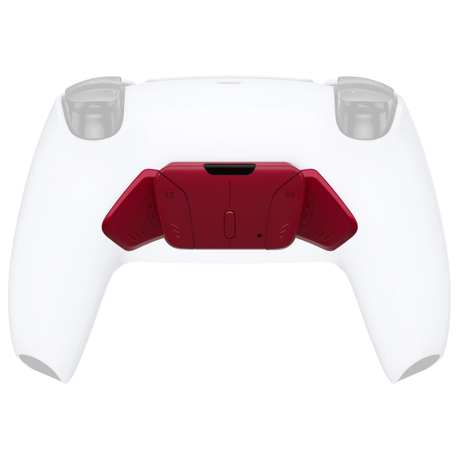 eXtremeRate Replacement Redesigned K1 K2 K3 K4 Back Buttons Housing Shell for eXtremeRate RISE4 Remap Kit, Compatible with PS5 Controller - Volcanic Red - Image 4