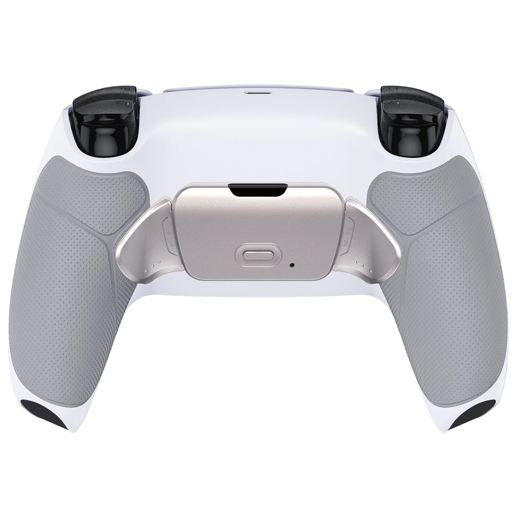 eXtremeRate Silver Real Metal Buttons (RMB) Version RISE V3 Remap Kit for PS5 Controller BDM-030/040/050 - Rubberized Gray - Image 7