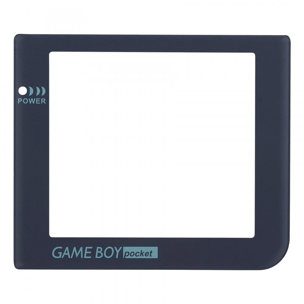 eXtremeRate Tempered Glass Screen Protector for Gameboy Pocket GBP - Gray