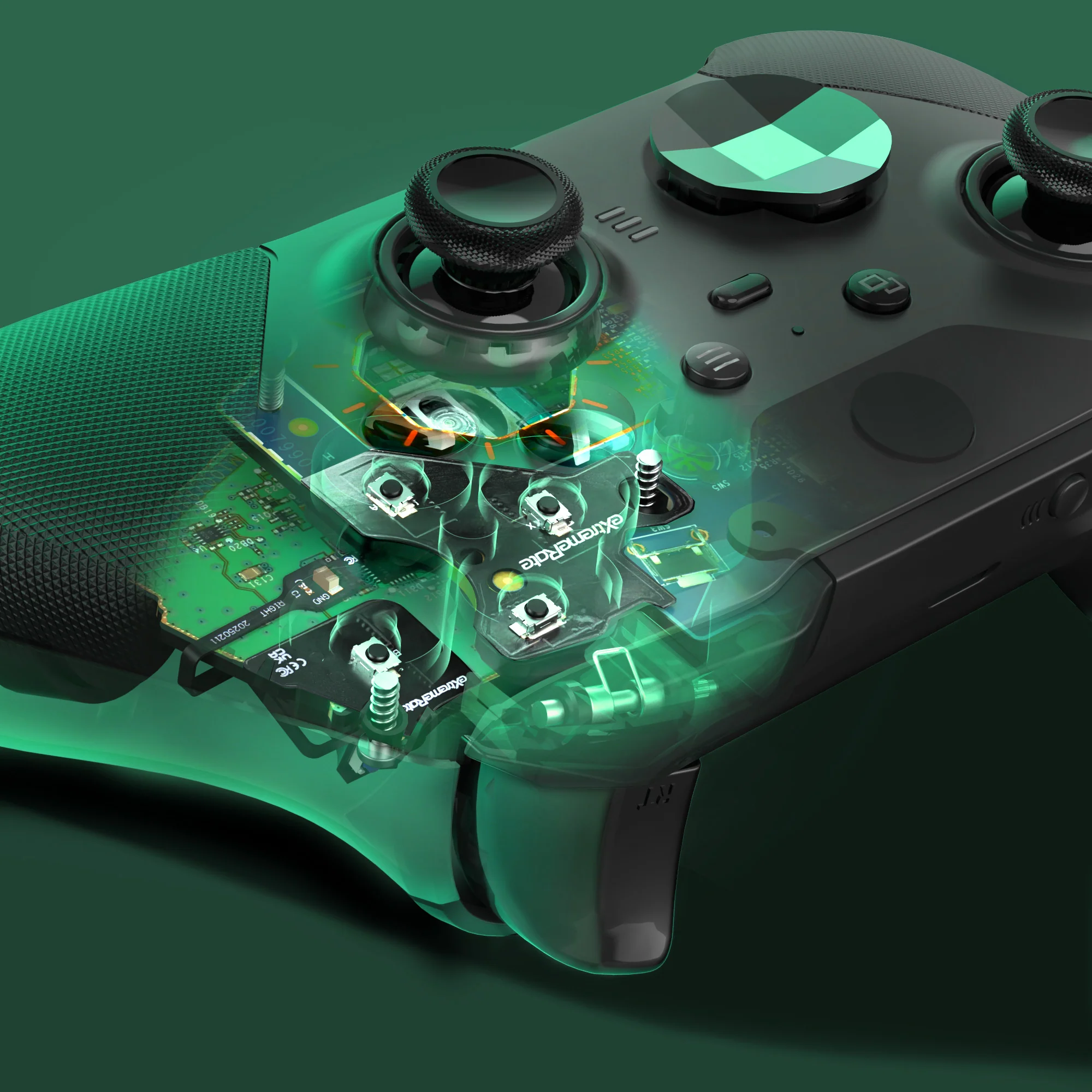 eXtremeRate Whole Clicky Kit for Xbox Elite Series 2 Controller Shoulder ABXY Buttons, Ergonomic Tactile Switches LT RT A B X Y Mouse Click Kit for Xbox Elite Series 2 Core Controller (Model 1797) - Image 8