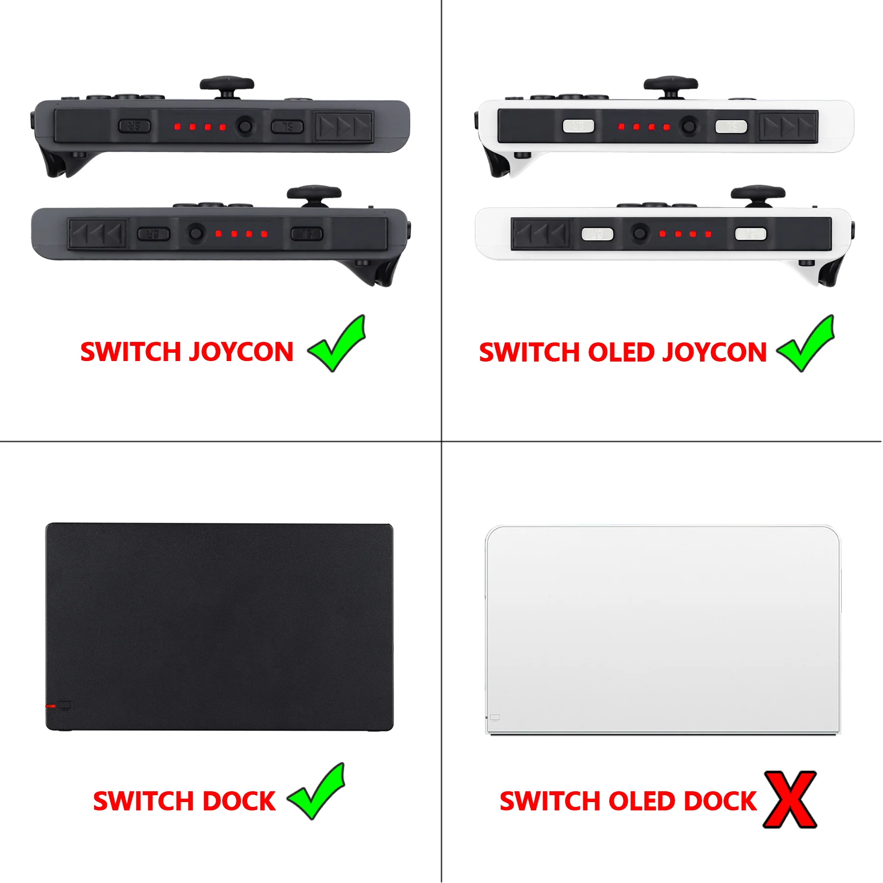eXtremeRate Firefly LED Tuning Kit for Joycons Dock of NS Switch - Pink - Image 3