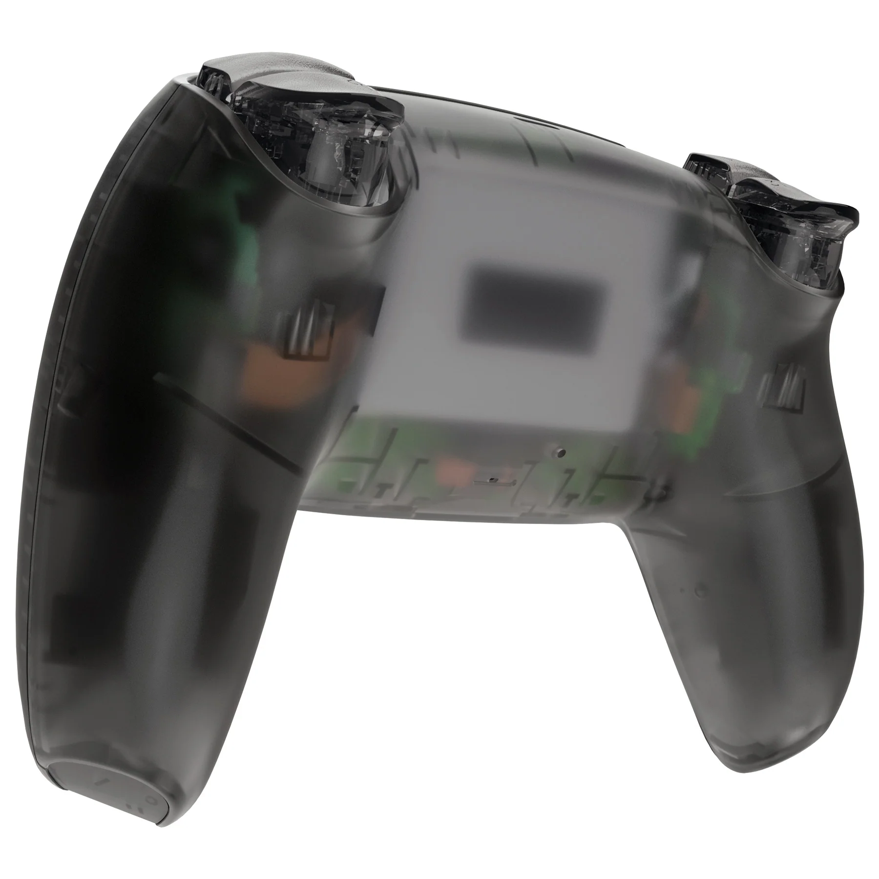 eXtremeRate Replacement Full Set Shells with Buttons Compatible with PS5 Controller BDM-010/020 - Clear Black - Image 5