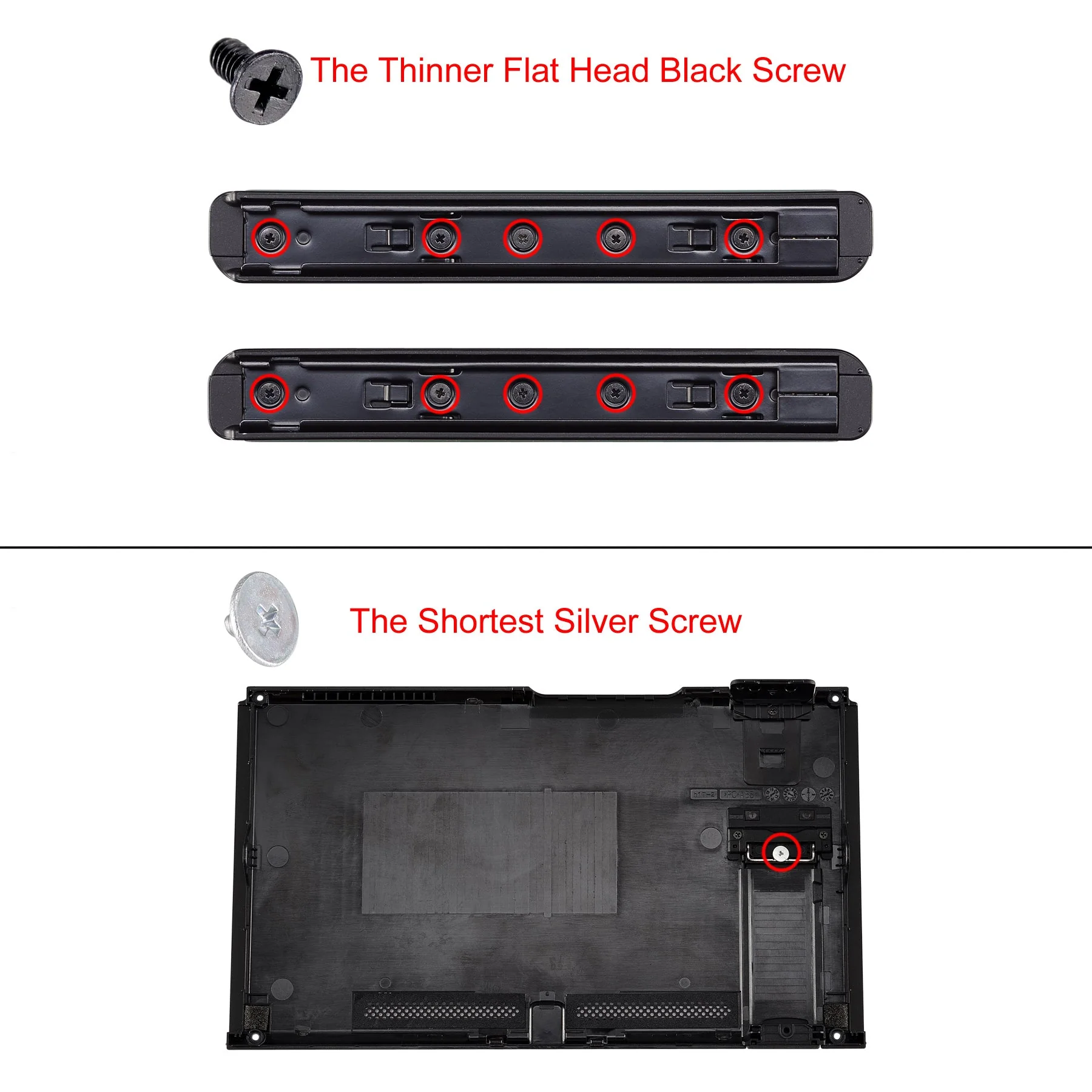 eXtremeRate Full Set Repair Tools Screwdriver Screws Tweezers For Nintendo Switch Console NS-NSAR0032GC - Image 5