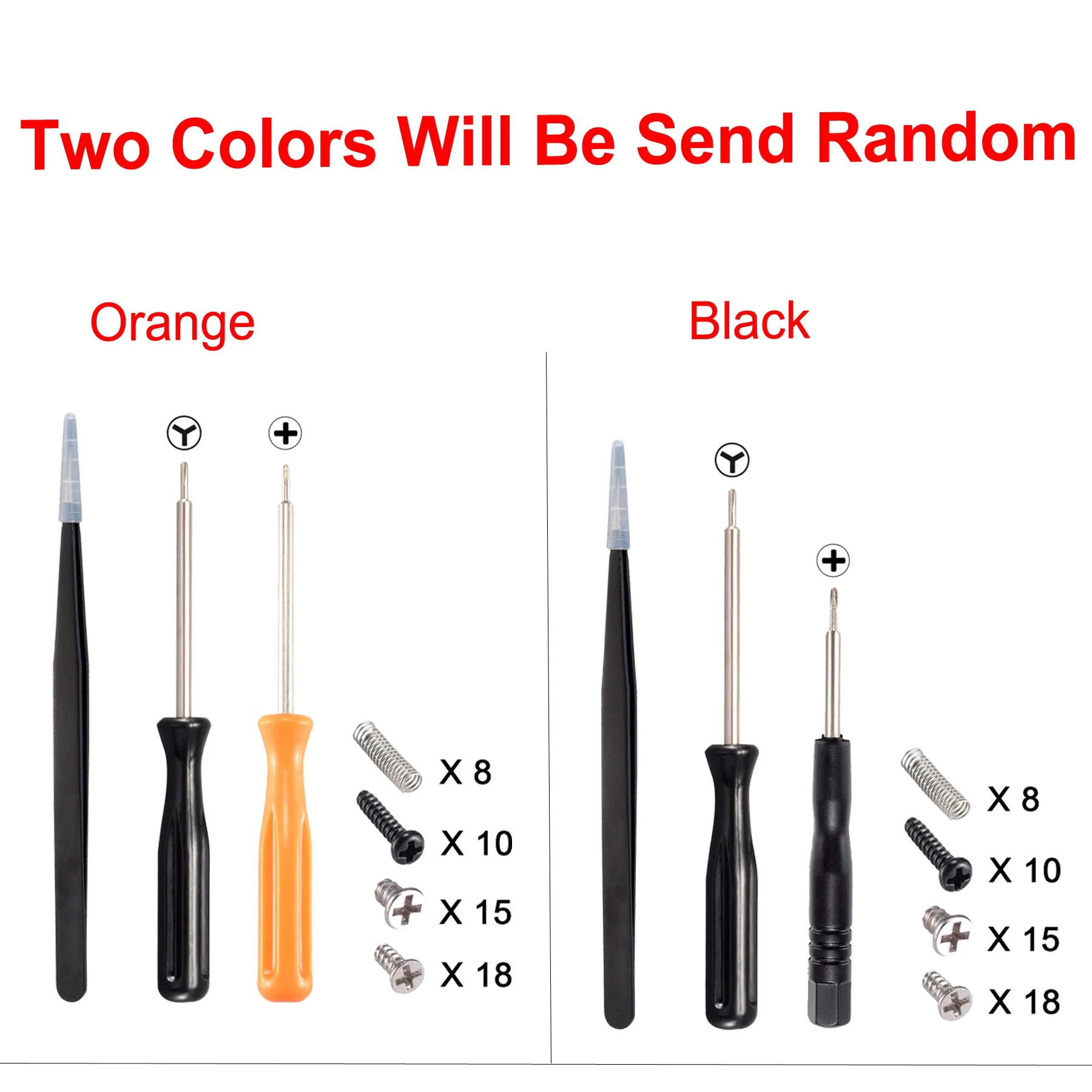 eXtremeRate Full Set Repair Tools Screwdriver Screws Tweezers For Nintendo Switch Console NS-NSAR0032GC - Image 7