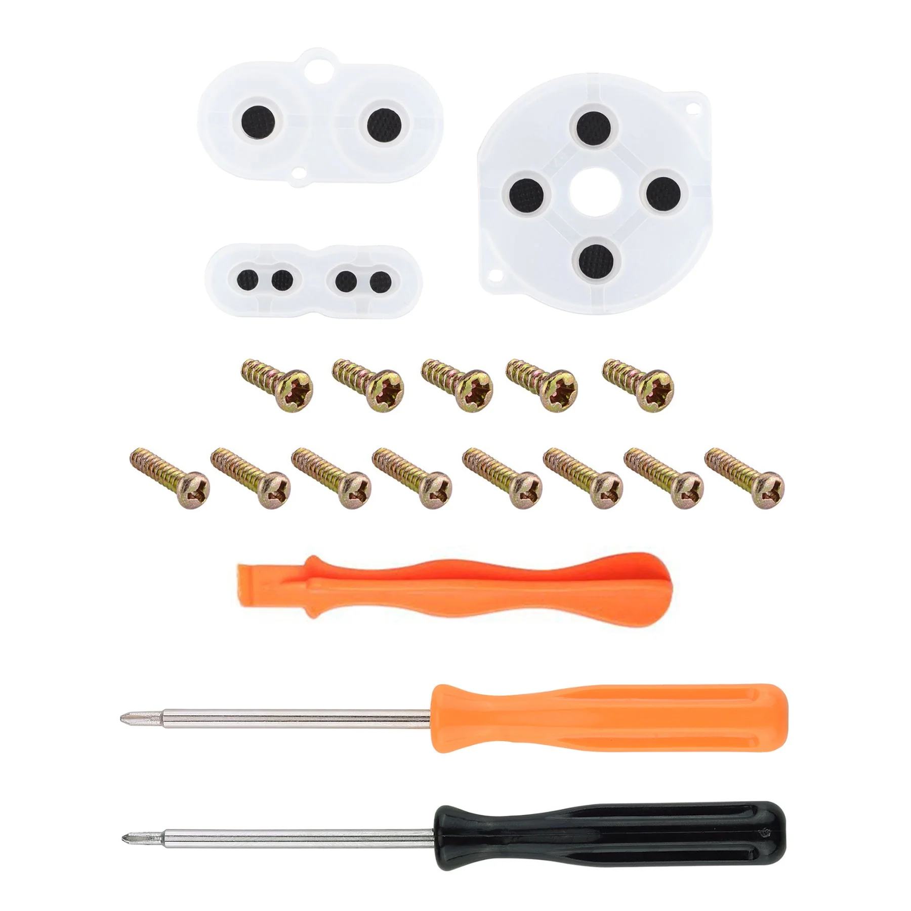 eXtremeRate Replacement Full Set Buttons for Gameboy Color GBC - Green - Image 3