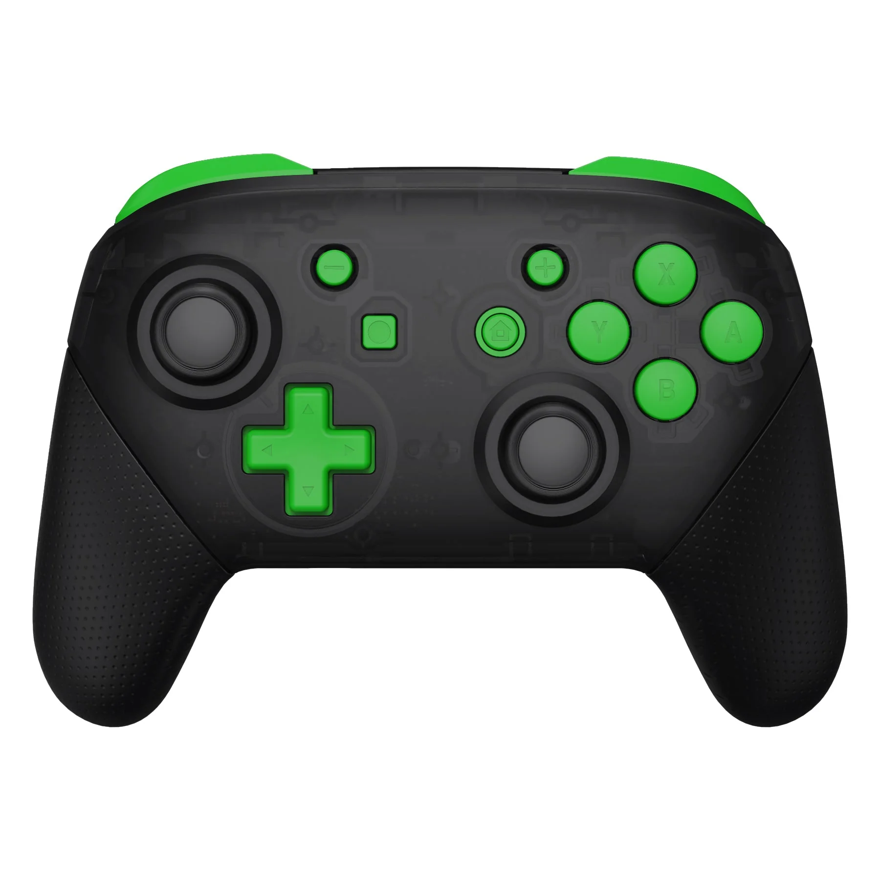 eXtremeRate DIY Replacement Full Set Buttons for Nintendo Switch Pro Controller - Green - Image 3