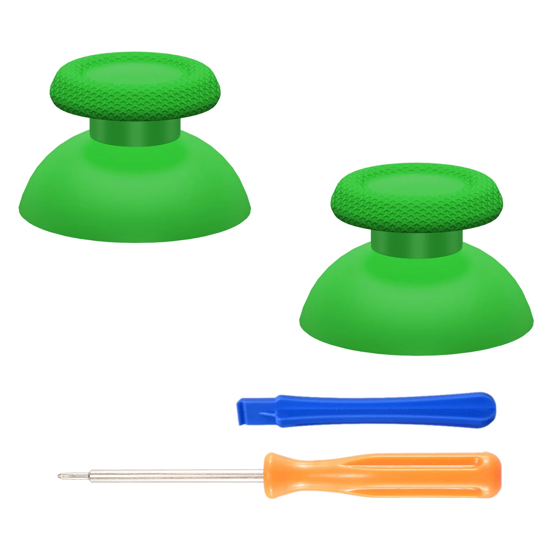 eXtremeRate Replacement Thumbsticks Analog Stick Joystick Compatible with PS5 & PS4 All Model Controller - Green