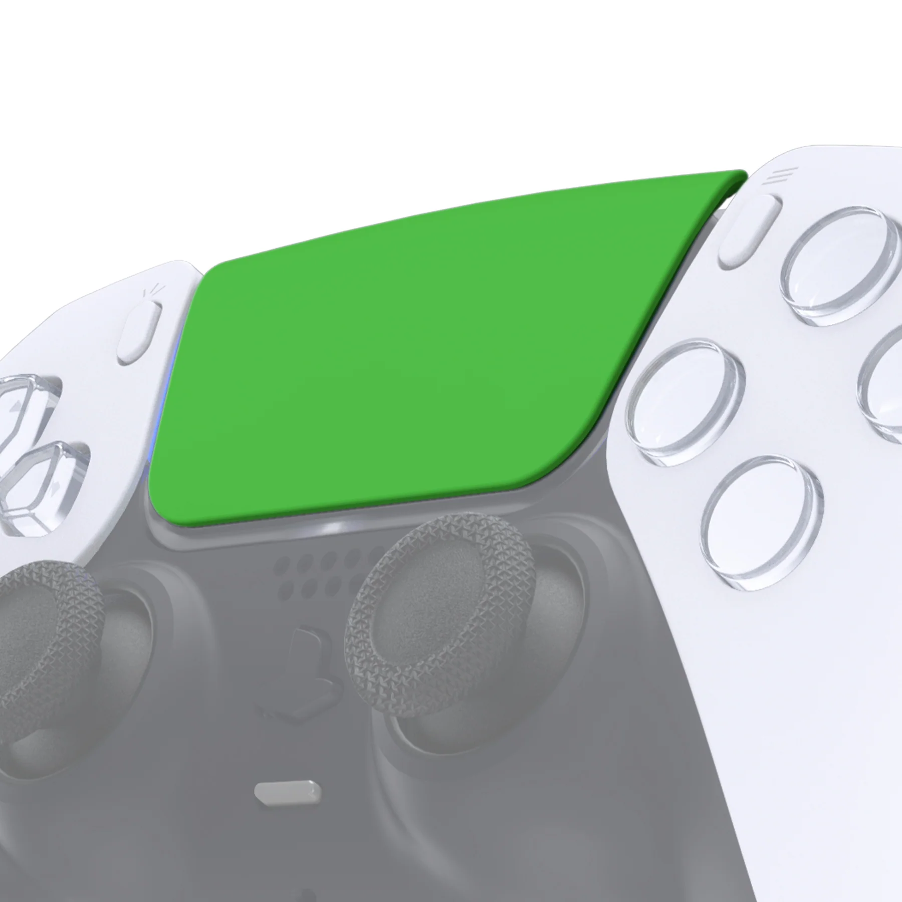 eXtremeRate Replacement Custom Touchpad Cover Compatible with PS5 Controller BDM-010/020/030/040/050/060 - Green