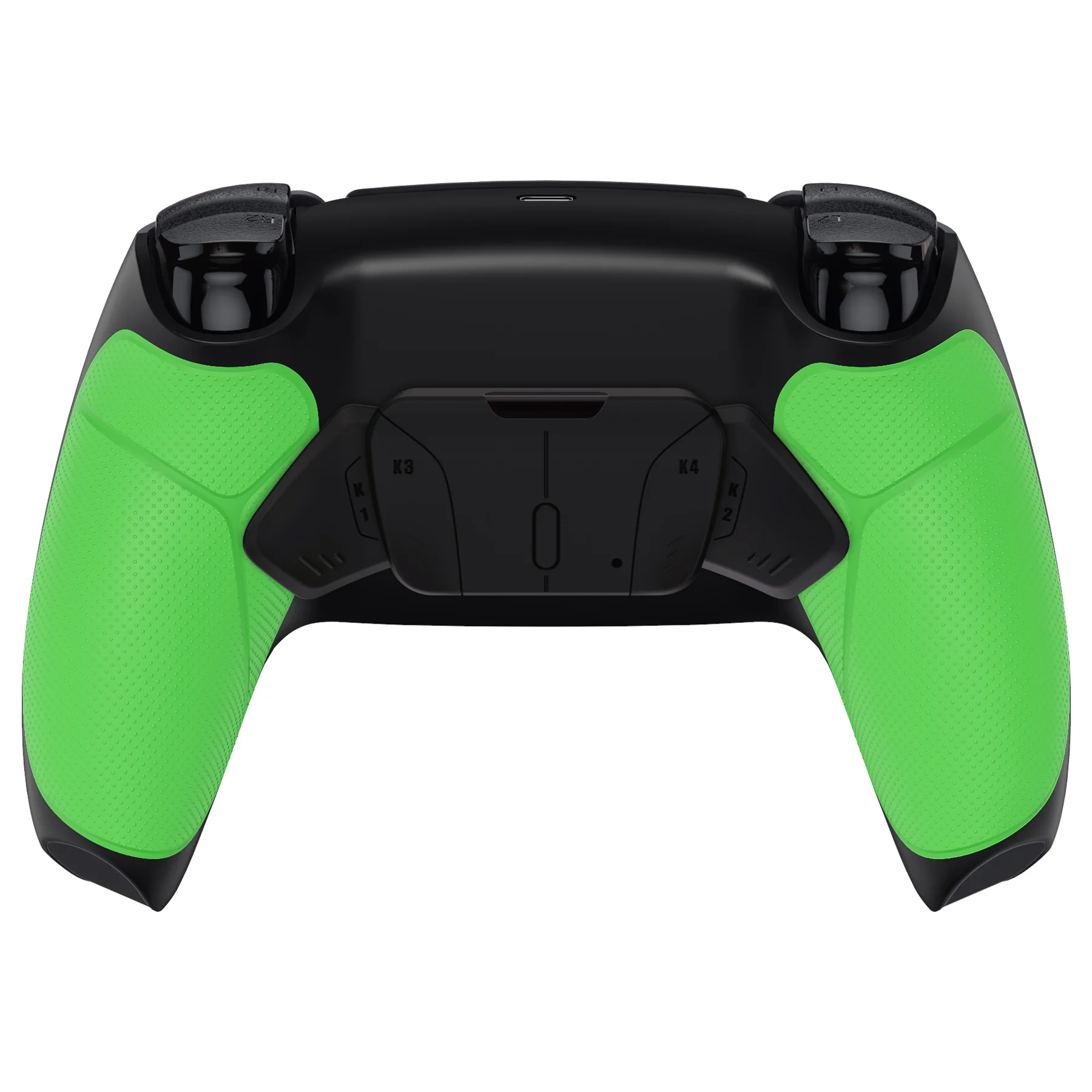 eXtremeRate Remappable RISE4 Remap Kit for PS5 Controller BDM-010/020 - Rubberized Green - Image 7