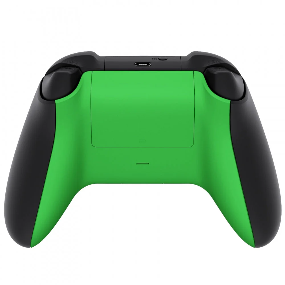 eXtremeRate Replacement Bottom Shell with Battery Cover for Xbox Series X & S Controller - Green - Image 4