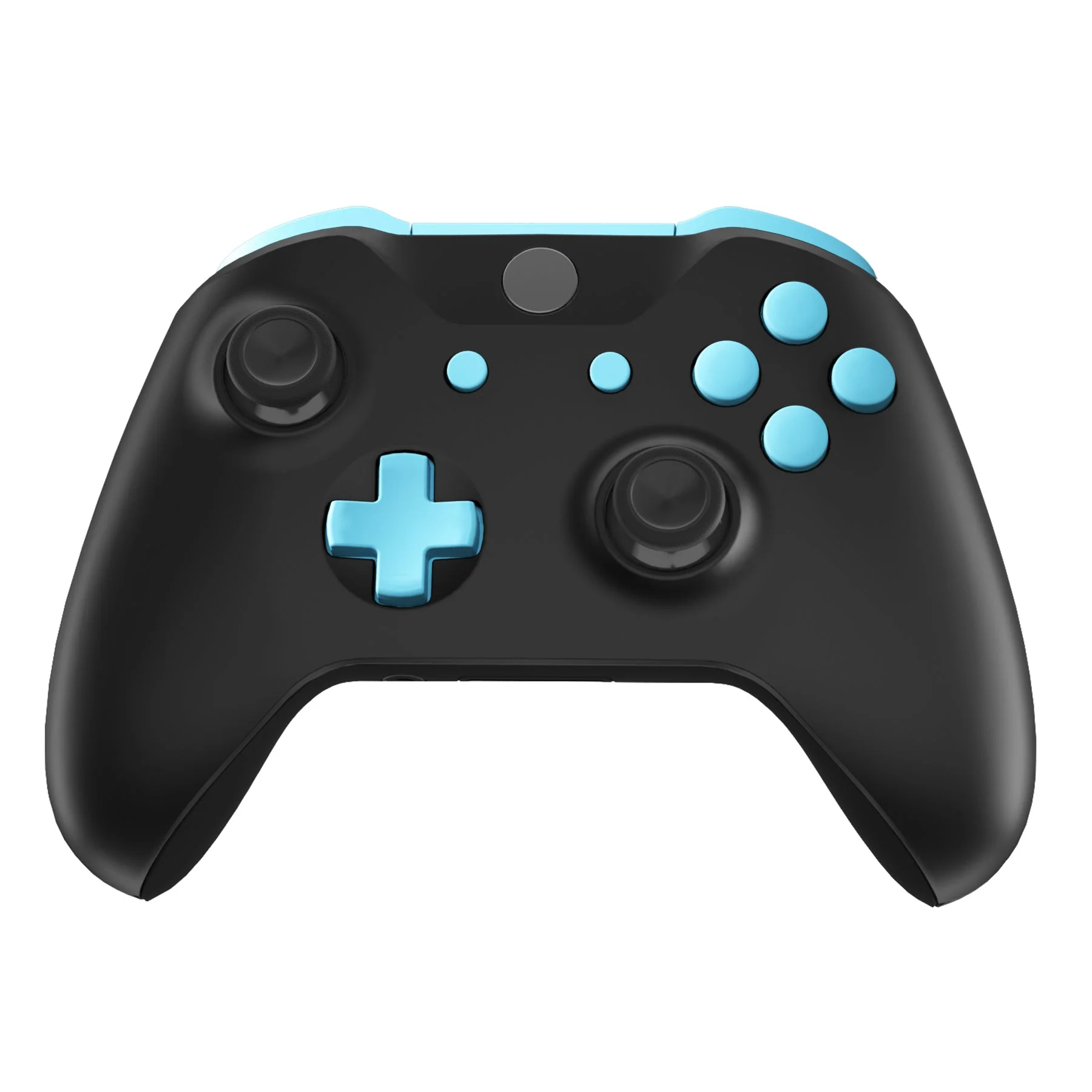 eXtremeRate Replacement Full Set Buttons for Xbox One X & S Controller (Model 1708) - Heaven Blue
