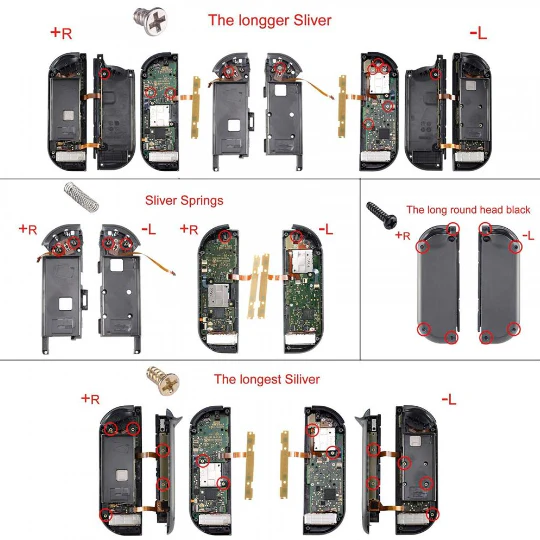 eXtremeRate Replacement Full Set Buttons for Joycon of NS Switch - Light Cream - Image 10