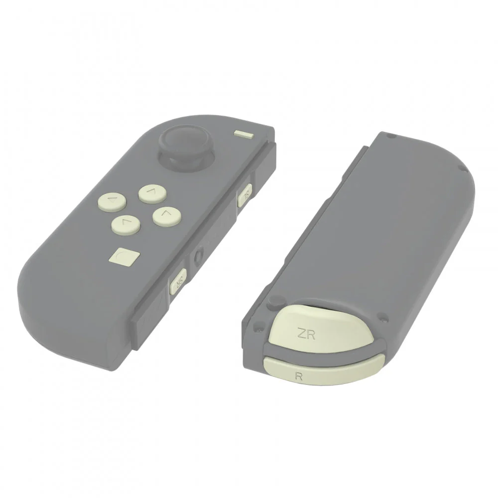 eXtremeRate Replacement Full Set Buttons for Joycon of NS Switch - Light Cream - Image 6