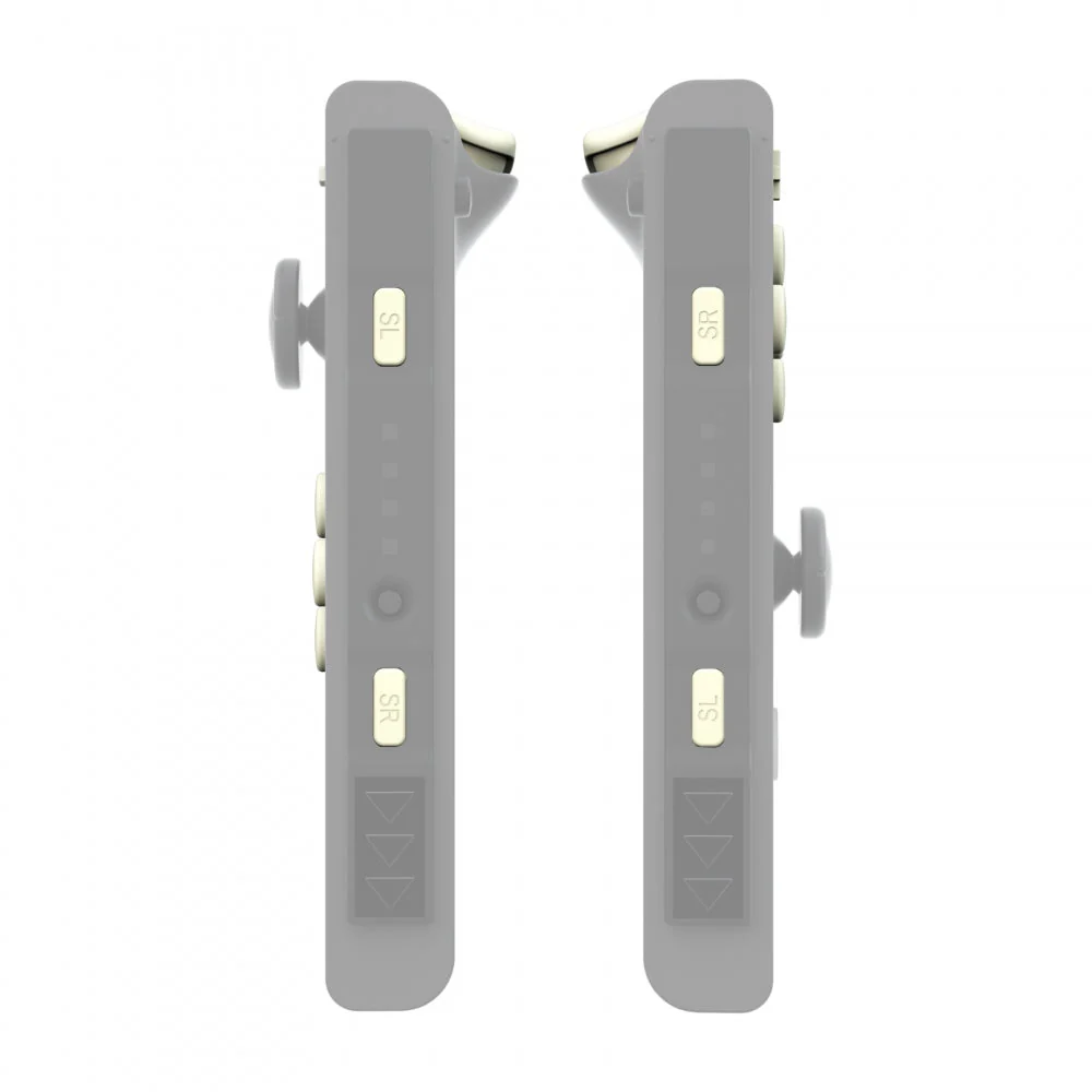 eXtremeRate Replacement Full Set Buttons for Joycon of NS Switch - Light Cream - Image 7
