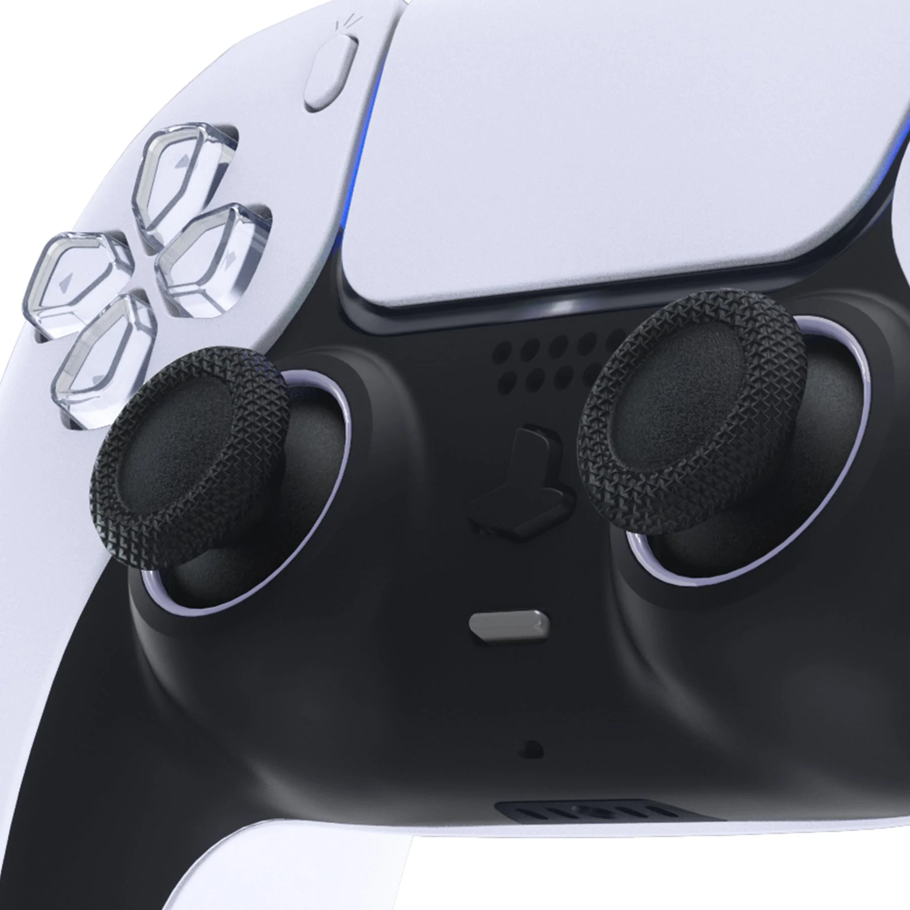 eXtremeRate Custom Replacement Accent Rings for PS5 Controller - Light Violet - Image 5
