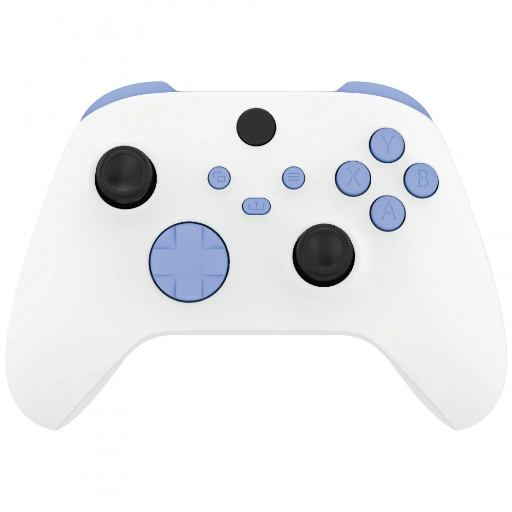 eXtremeRate Replacement Full Set Buttons for Xbox Series X & S Controller - Light Violet