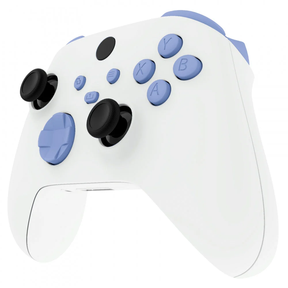 eXtremeRate Replacement Full Set Buttons for Xbox Series X & S Controller - Light Violet - Image 4