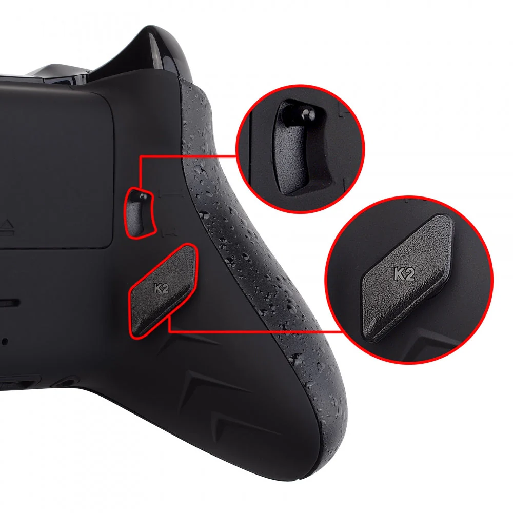 eXtremeRate Lofty Remappable Remap & Trigger Stop Kit for Xbox One X & S Controller - Textured Black - Image 8