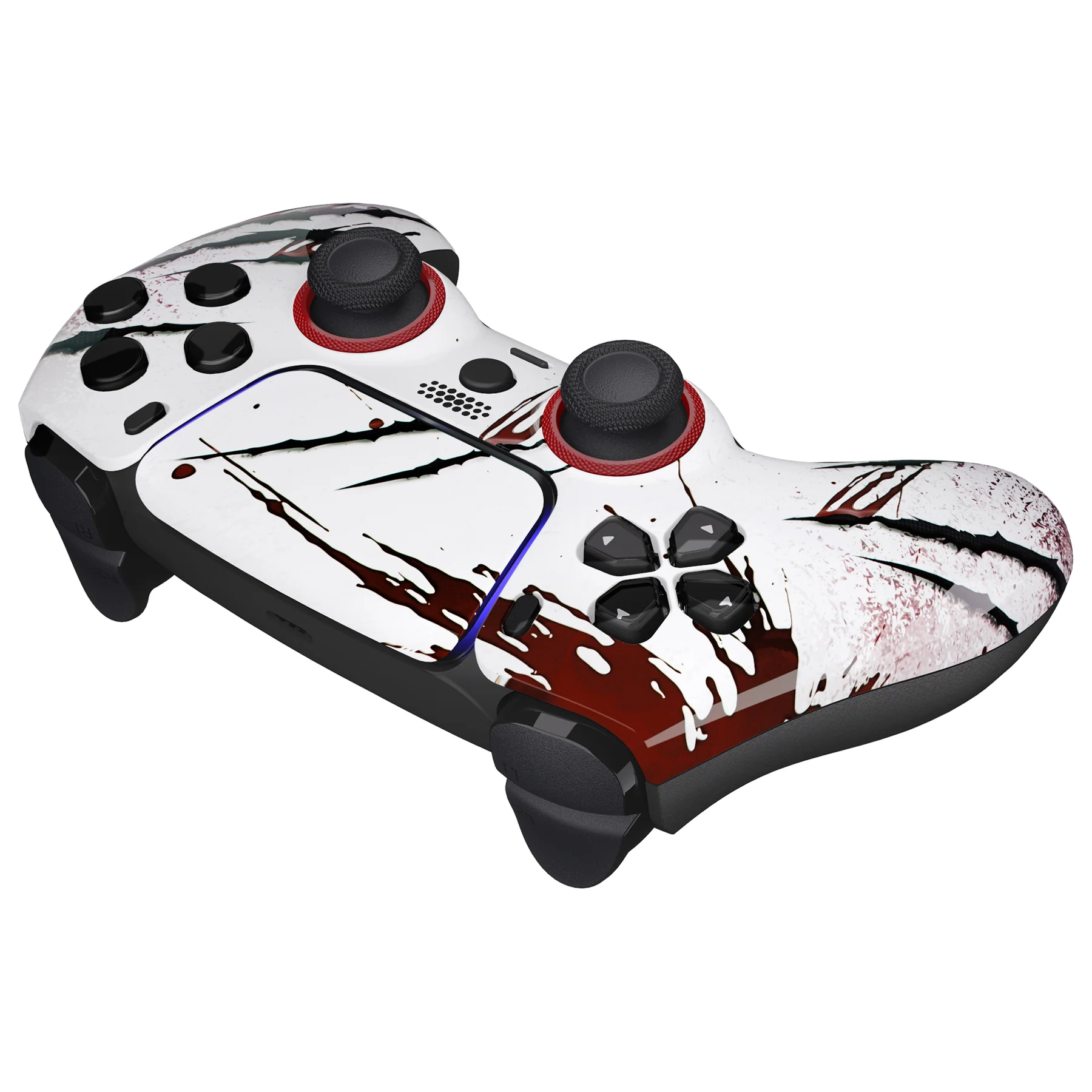 eXtremeRate LUNA Redesigned Replacement Front Shell with Touchpad Compatible with PS5 Controller BDM-010/020/030/040/050 - Wild Attack - Image 7