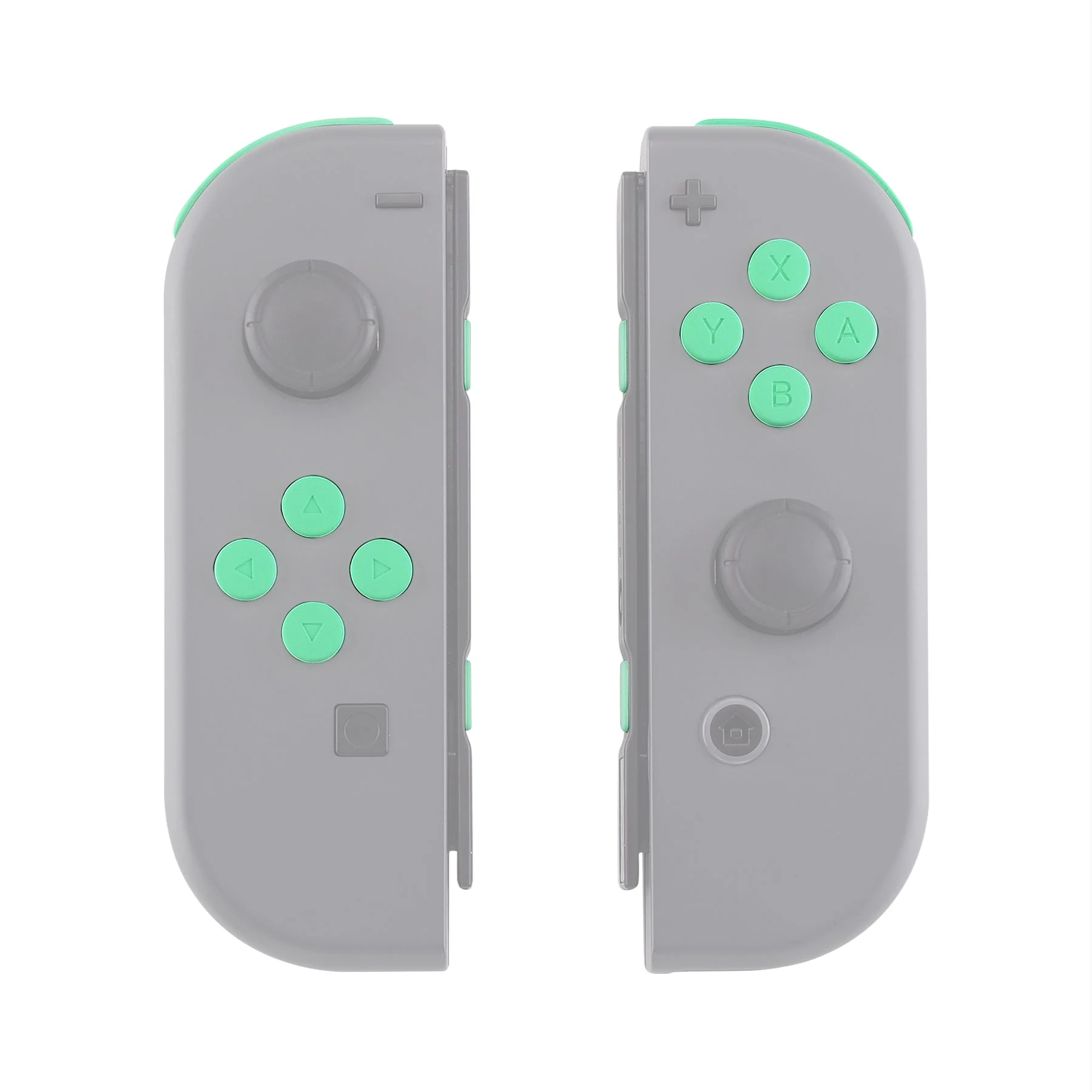 eXtremeRate Replacement Full Set Buttons for Joycon of NS Switch - Mint Green