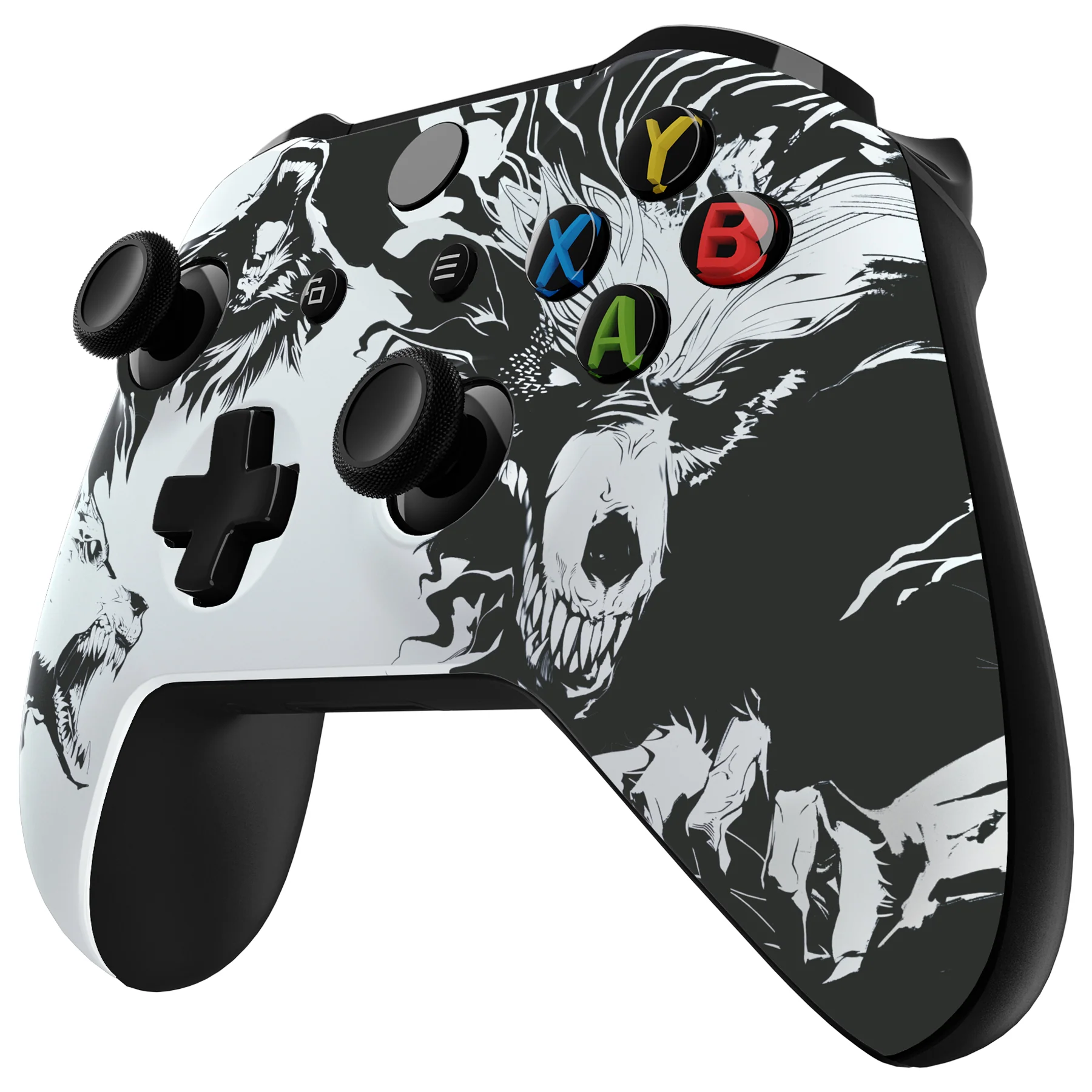 eXtremeRate Replacement Front Housing Shell for Xbox One X & S Controller (Model 1708) - New Wolve Soul - Image 4