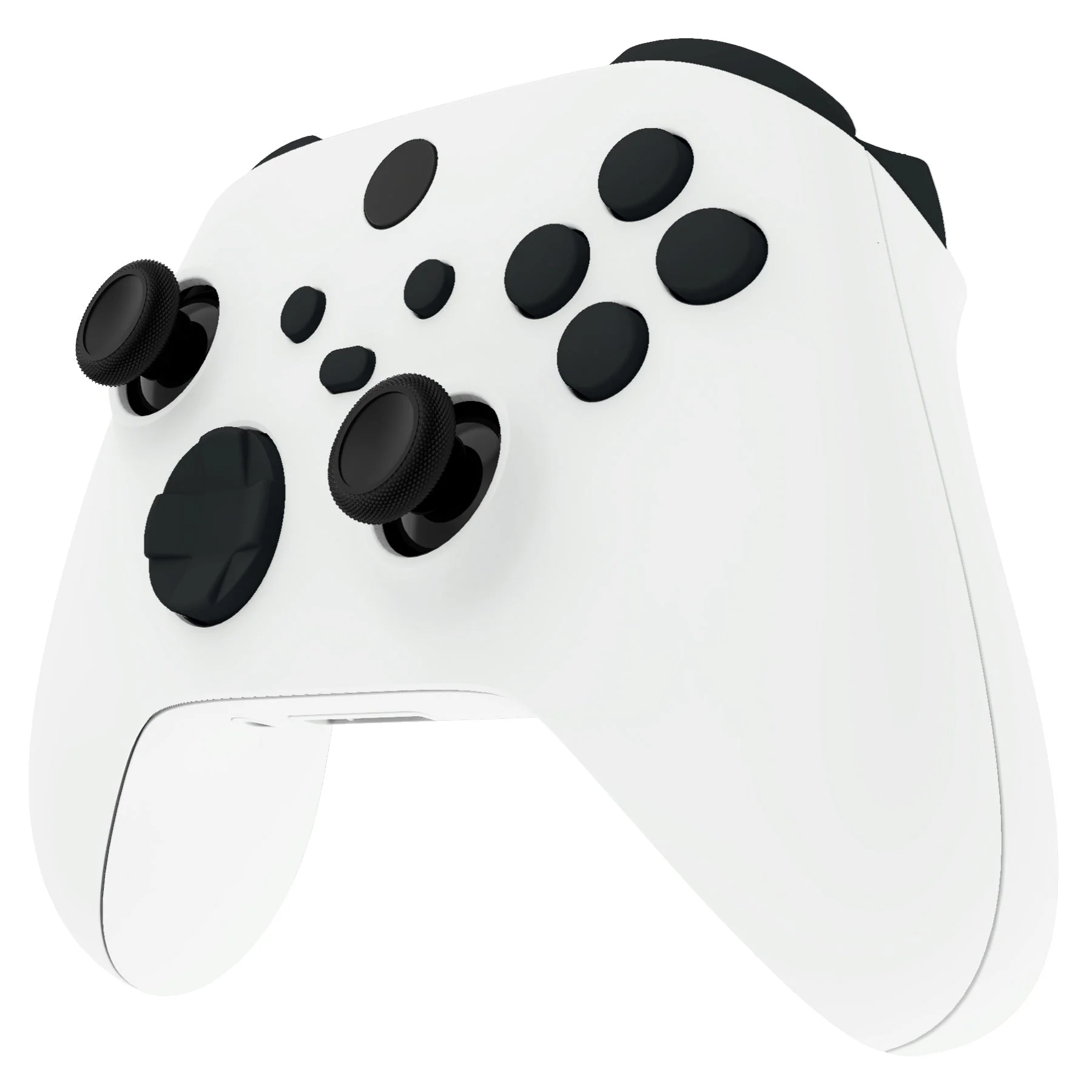 eXtremeRate No Letter Imprint Replacement Full Set Buttons for Xbox Series X & S Controller - Black - Image 4